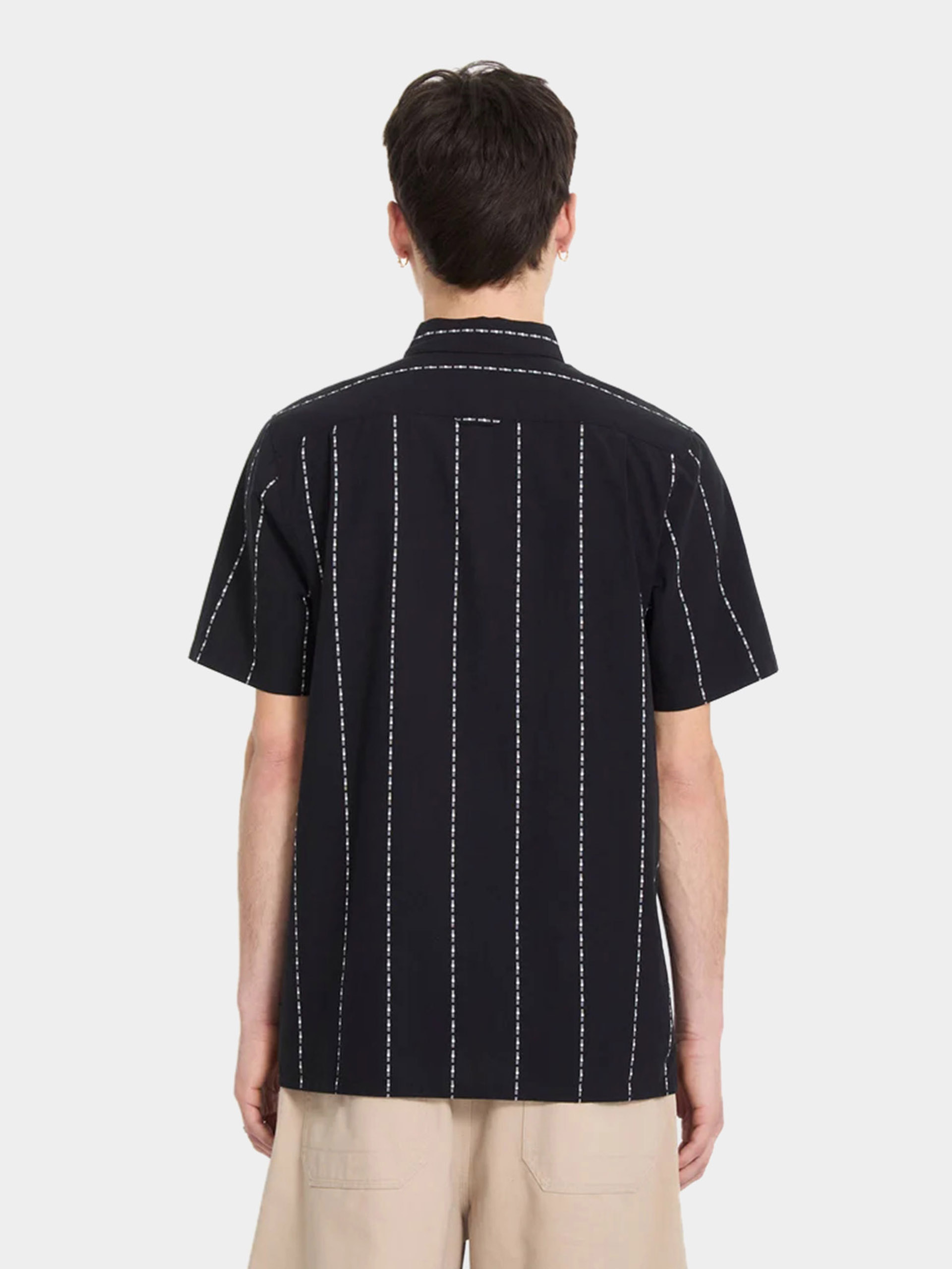 Košeľa Volcom Whitworth (gloss black)