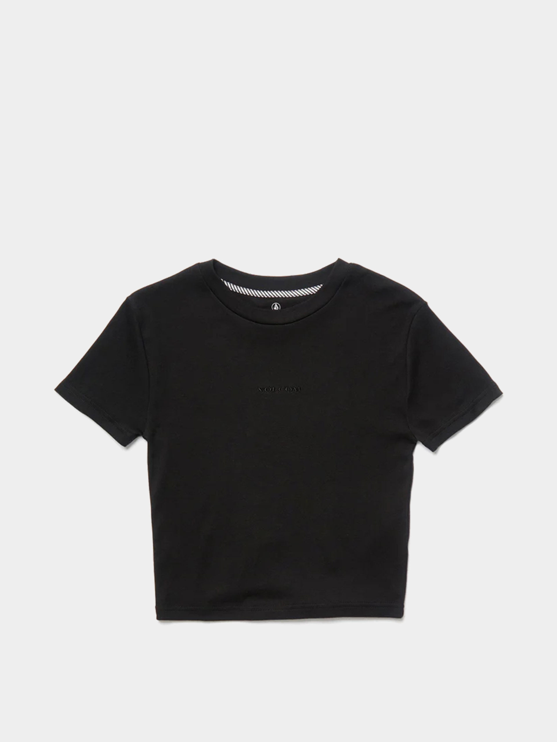 Tričko Volcom Volcomstone Tight Crop Wmn (black)