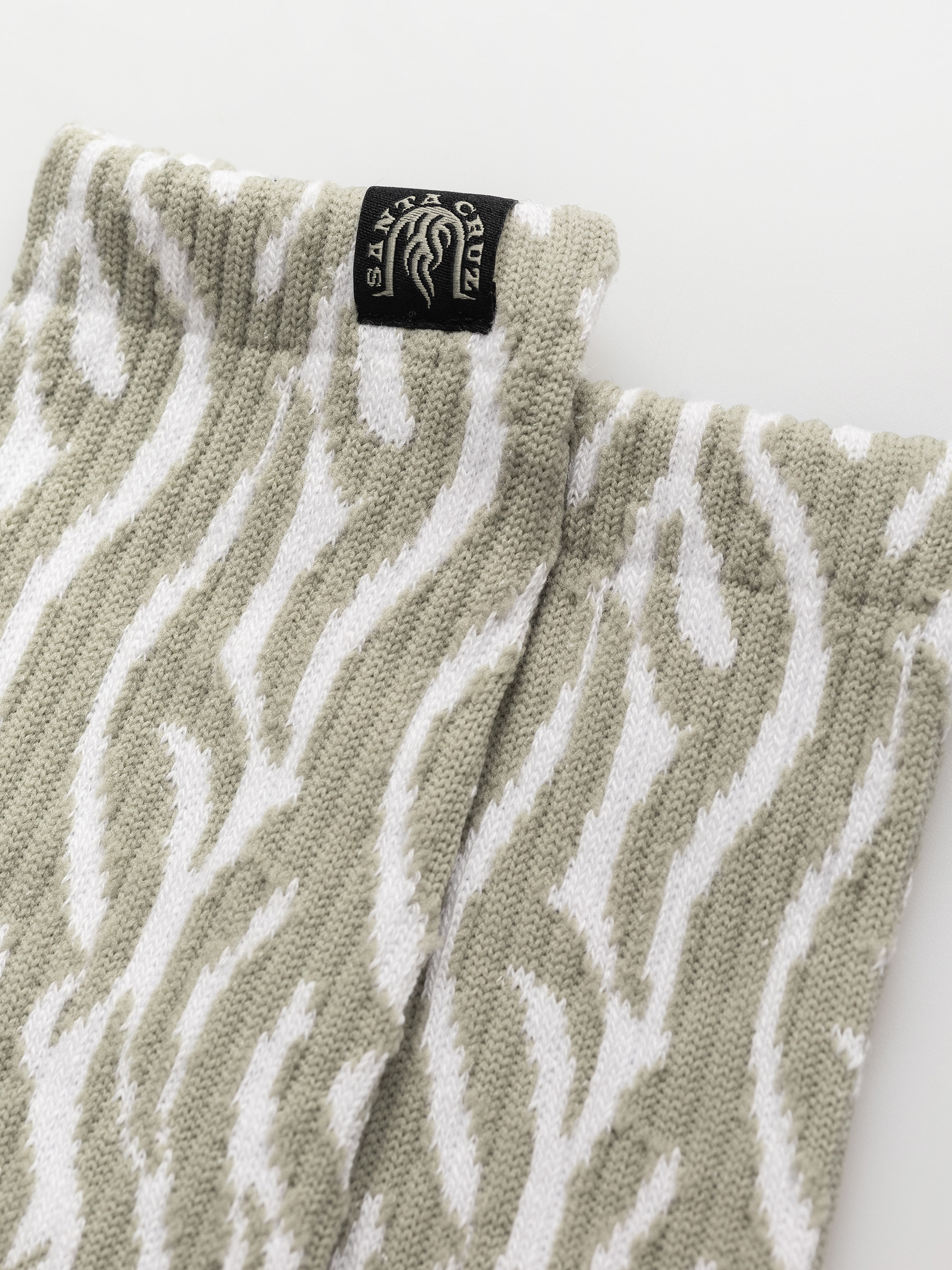 Ponožky Santa Cruz Dressen Tribals 2pk (black & white)