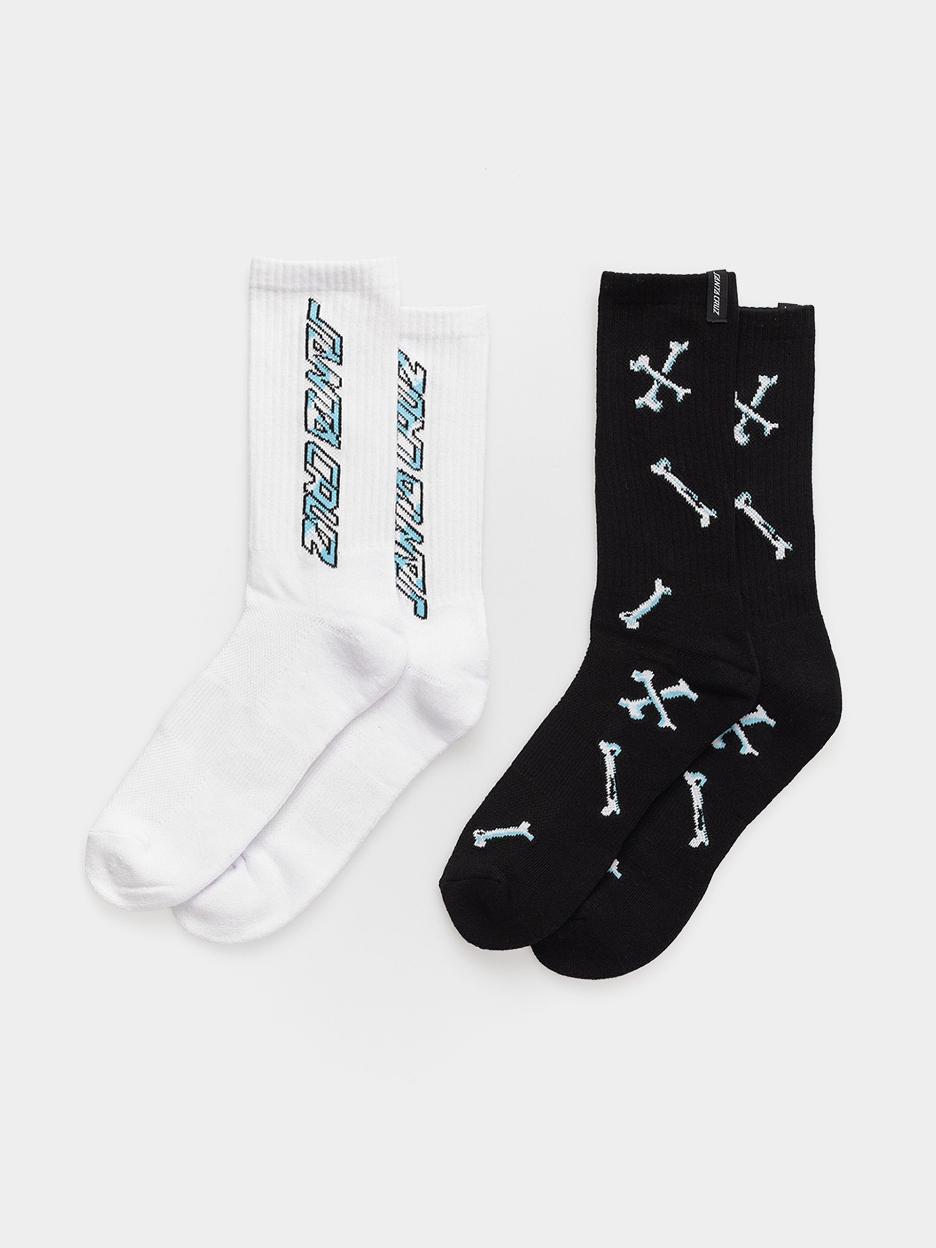Ponožky Santa Cruz Salba Bones 2pk
