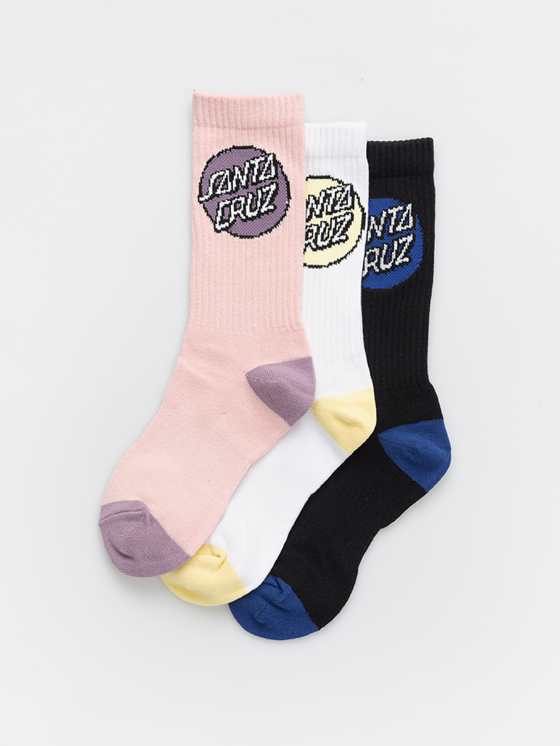 Ponožky Santa Cruz Pop Dots 3pk Wmn (assorted)