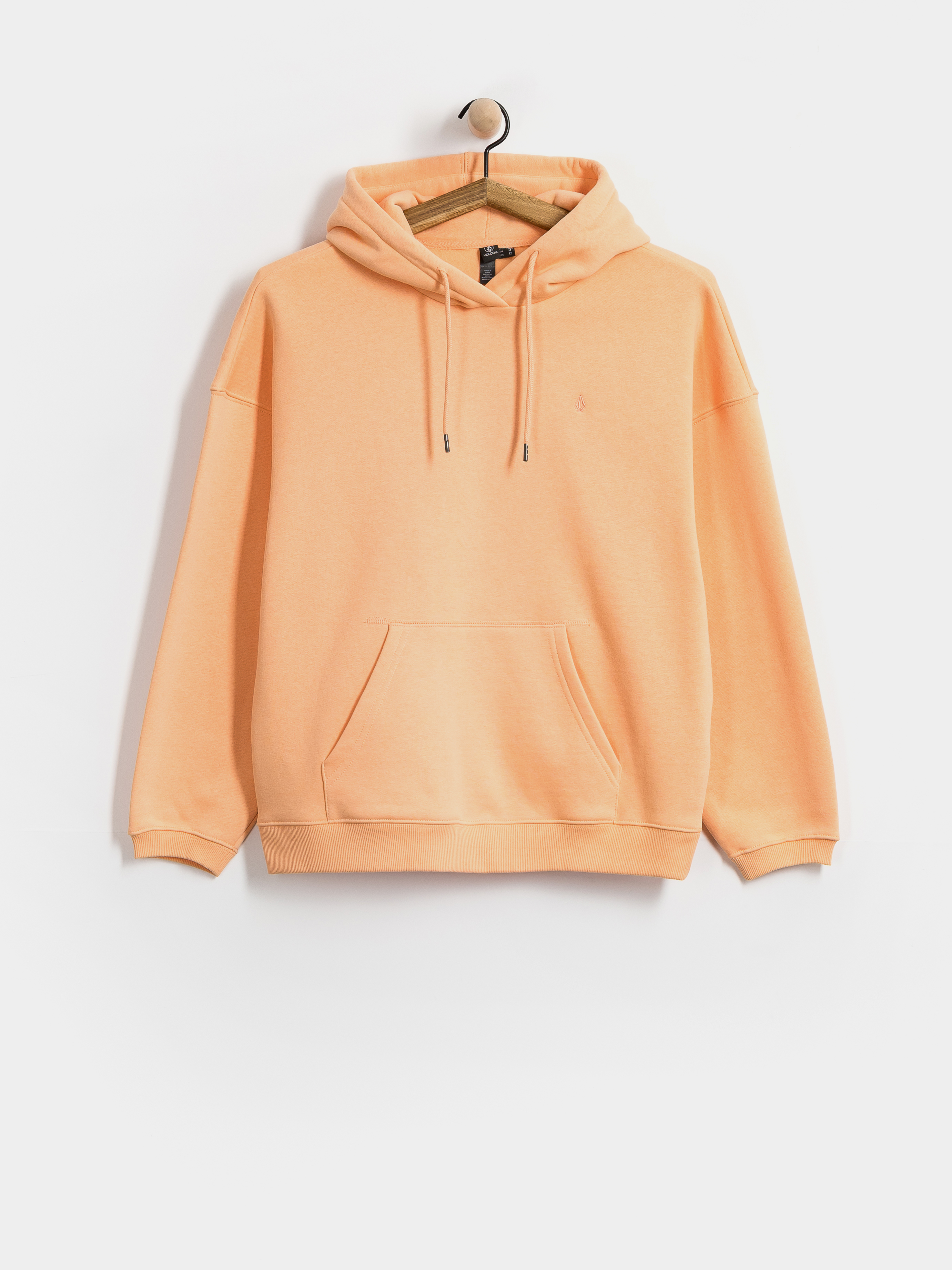 Mikina s kapucňou Volcom Stone Heart Up HD Wmn (pale peach)