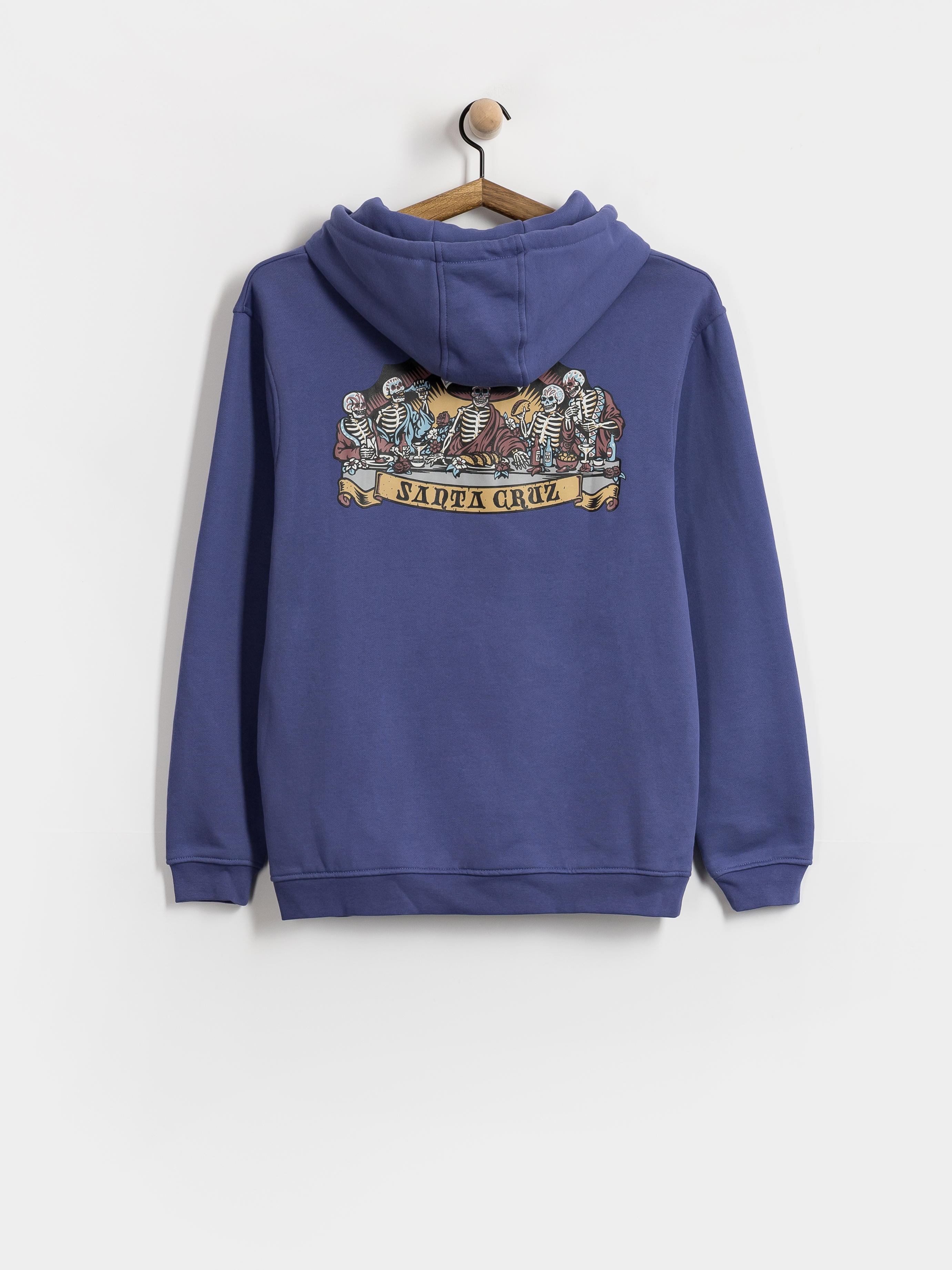 Mikina s kapucňou Santa Cruz Guzman Scroll Front HD (navy dusk)