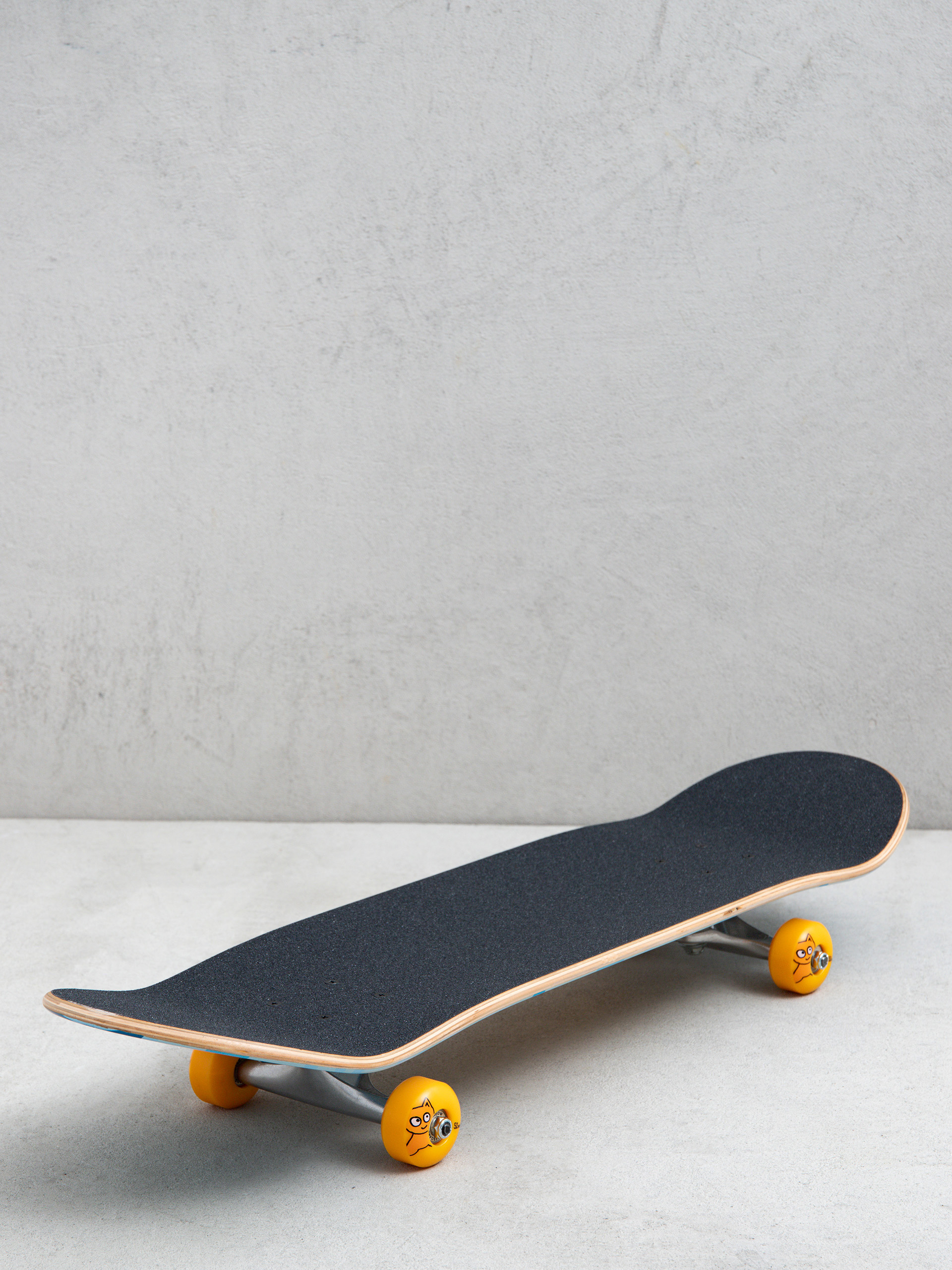 Skateboard Meow Skateboards Big Cat (camo blue)
