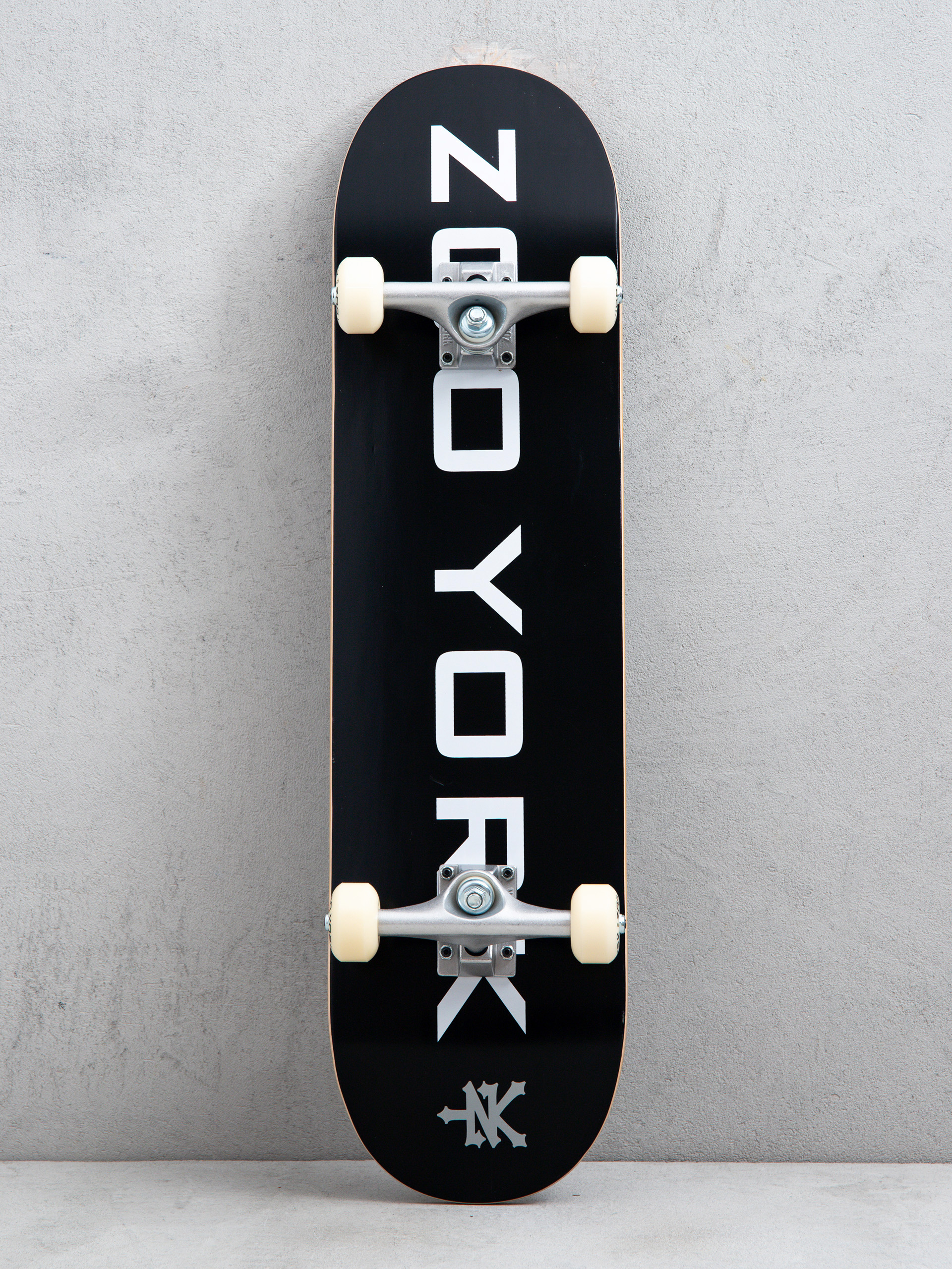 Skateboard Zoo York OG 95 Logo Block (black/white)