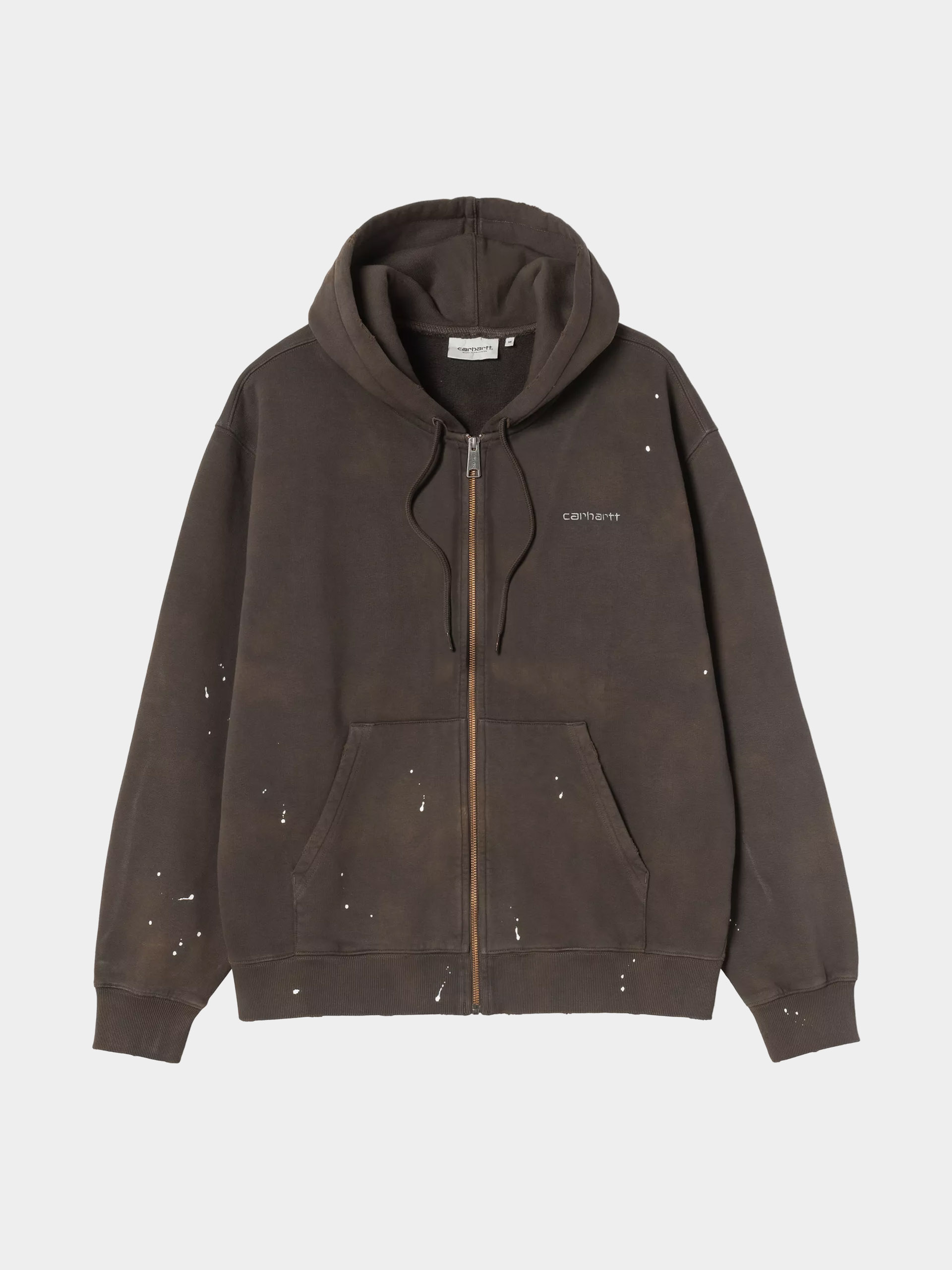 Mikina s kapucňou Carhartt WIP Painter ZHD (tobacco)