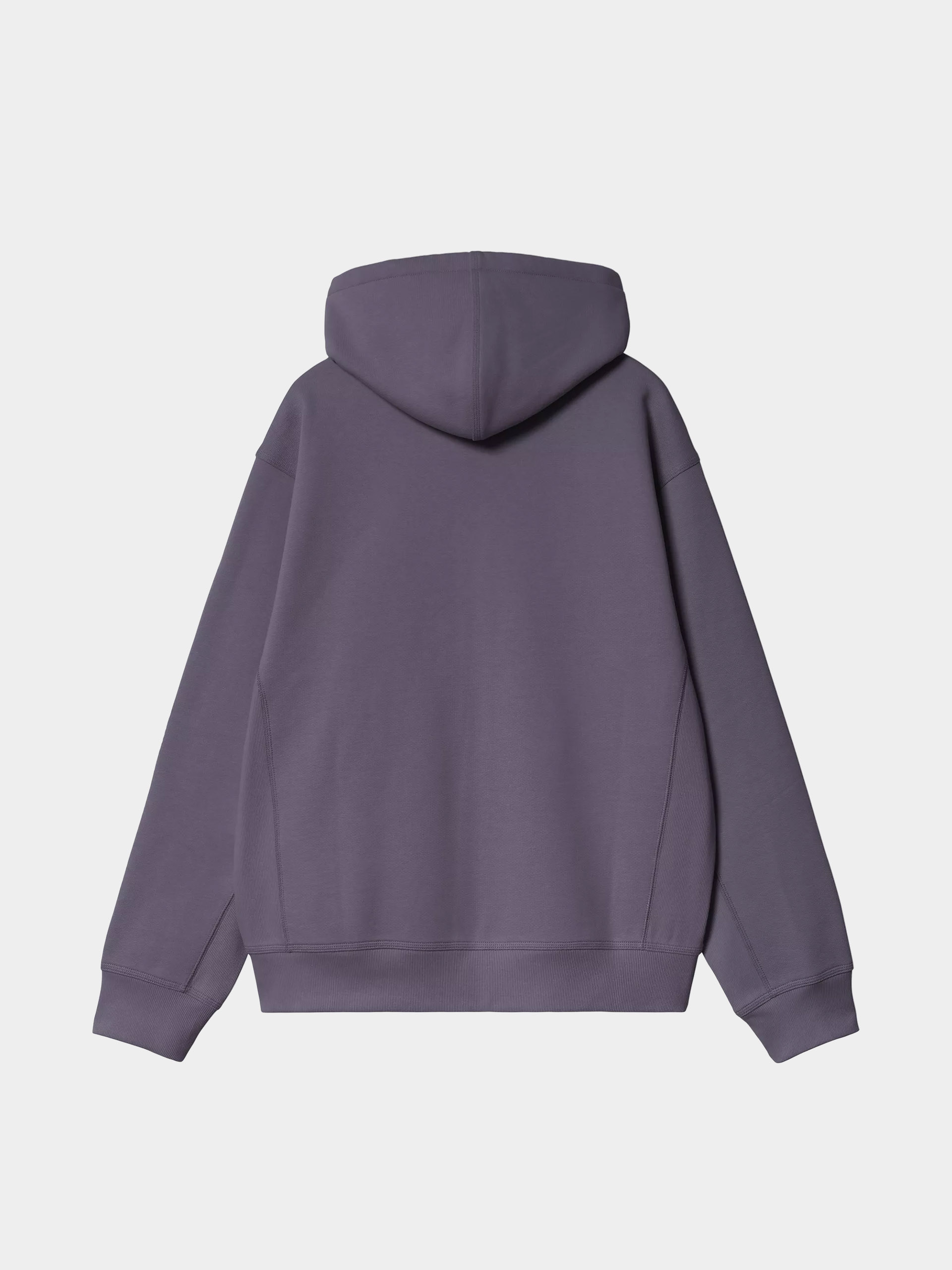 Mikina s kapucňou Carhartt WIP American Script ZHD (shady purple)