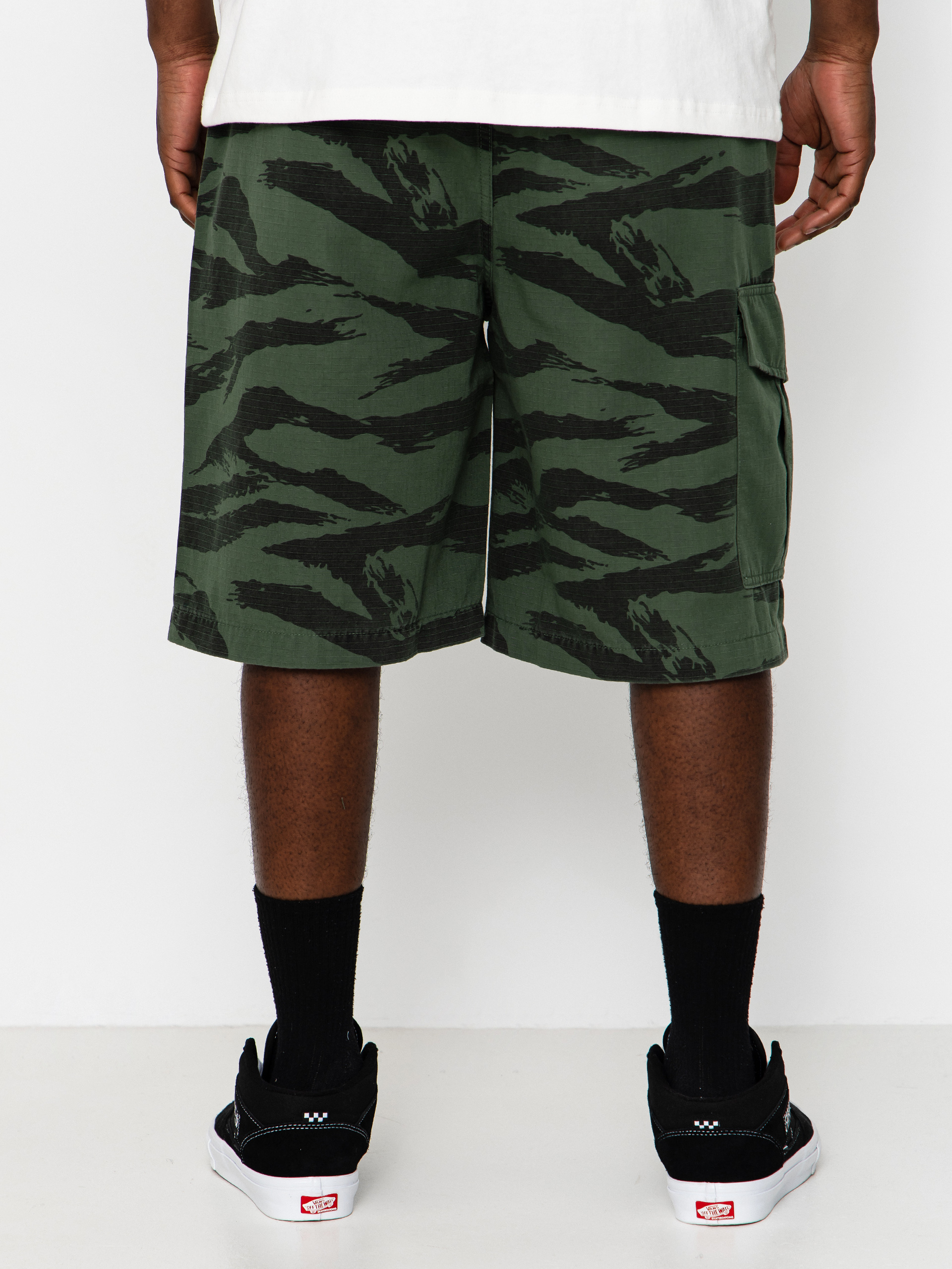 Kraťasy RipNDip Camo (military green)