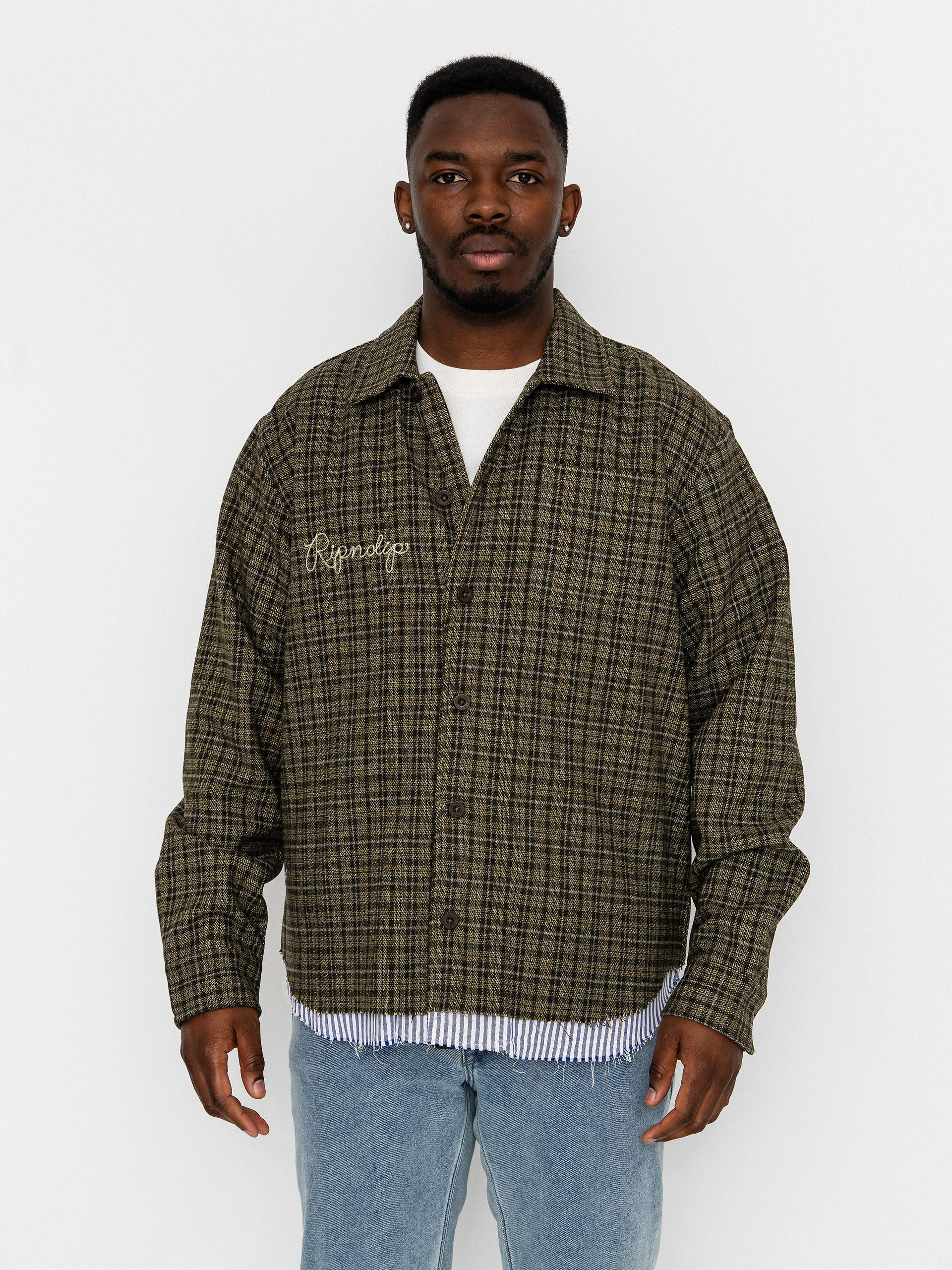 Bunda RipNDip Where The Flowers Bloom Flannel (olive)