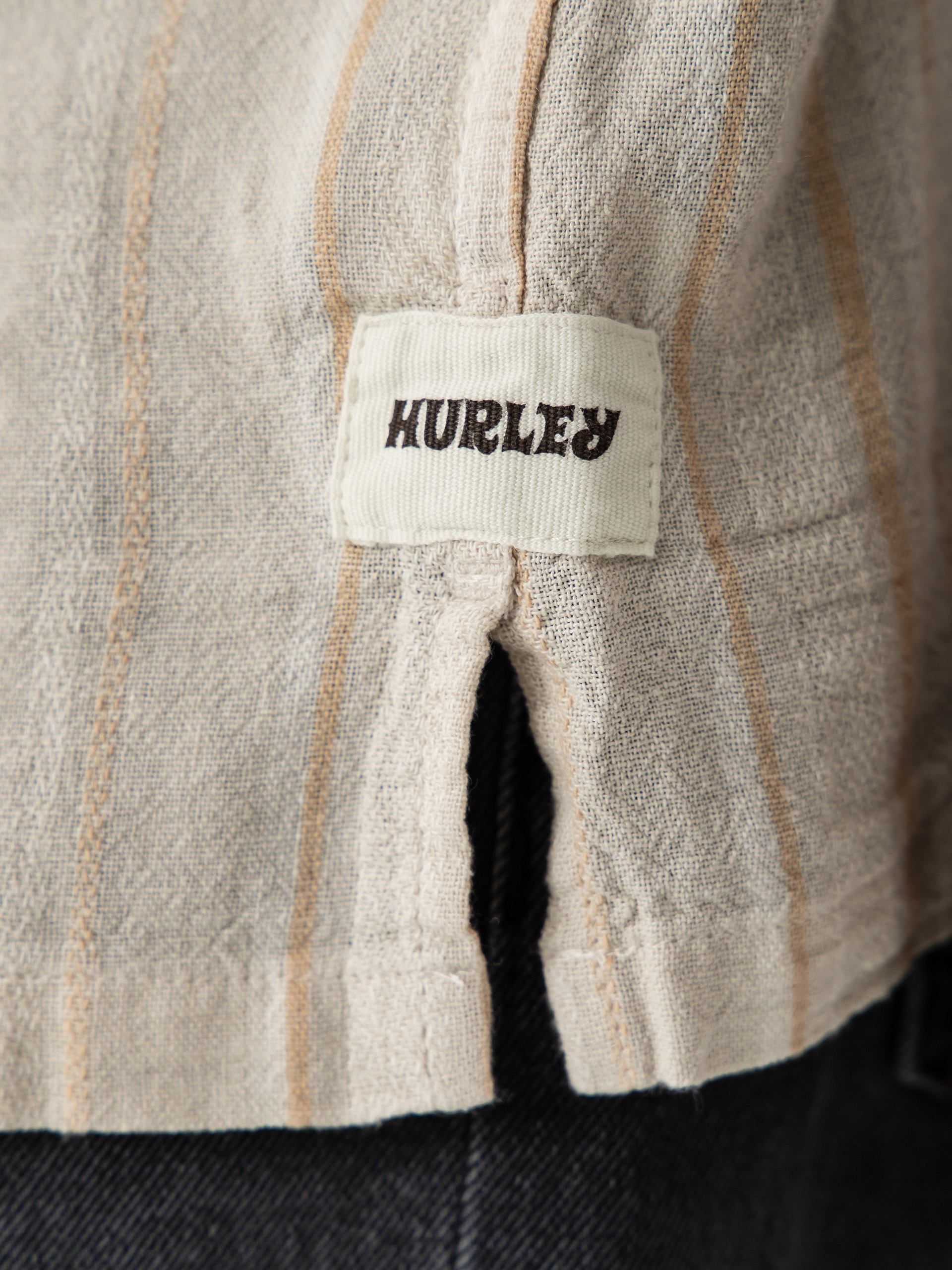 Košeľa Hurley Oceanside (bone)