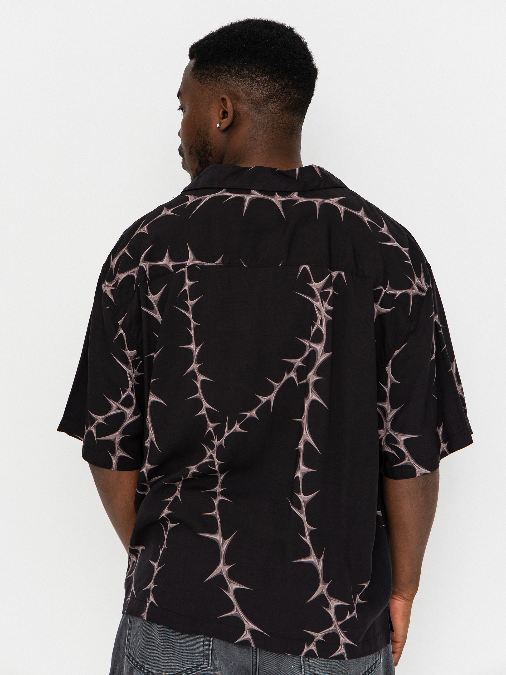 Košeľa Vans Van Doren Printed Camp (black)
