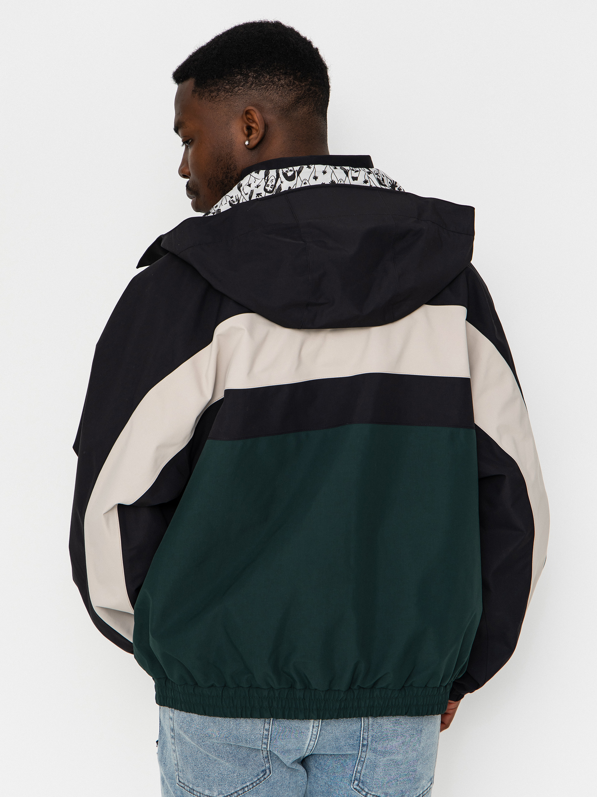 Dámska Snowboardová bunda Volcom Dlm (black green)