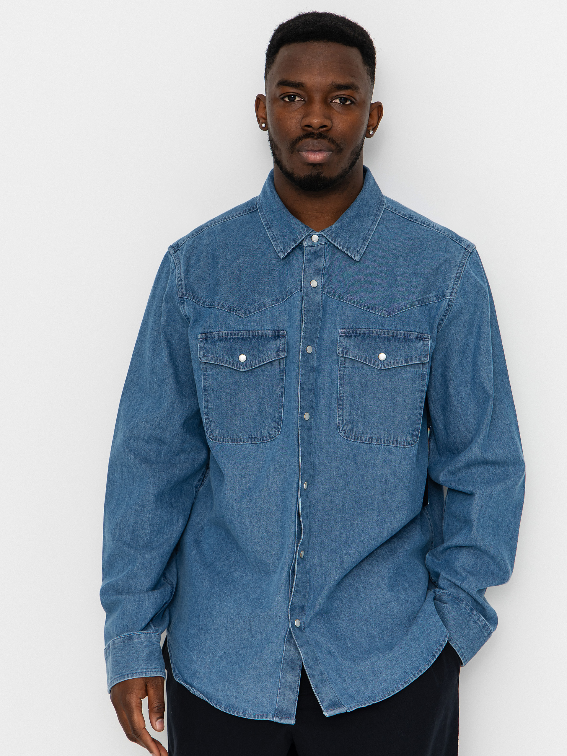 Košeľa Brixton Waylon Lw Overshirt
