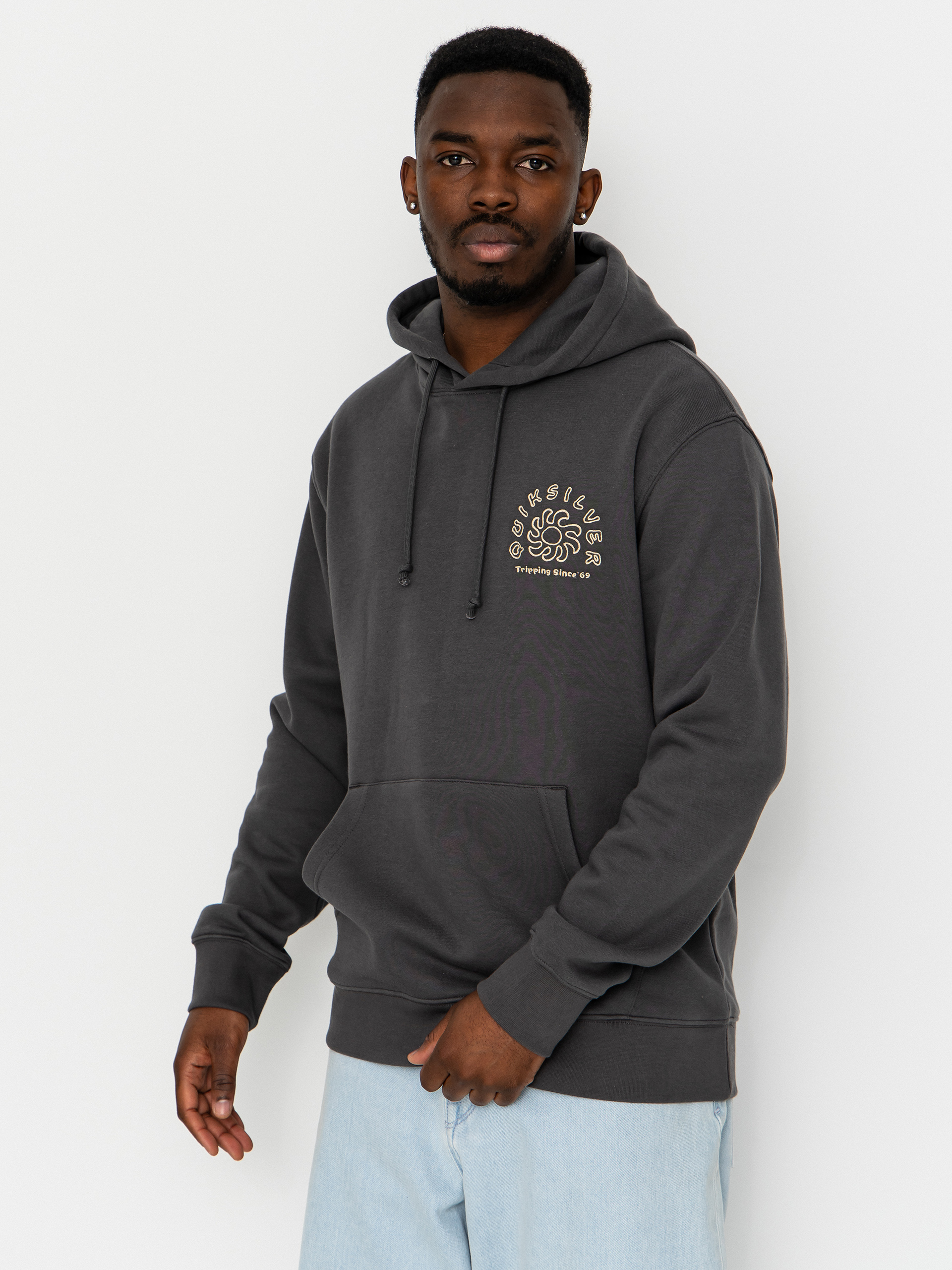 Mikina s kapucňou Quiksilver Salt Water Graphic HD