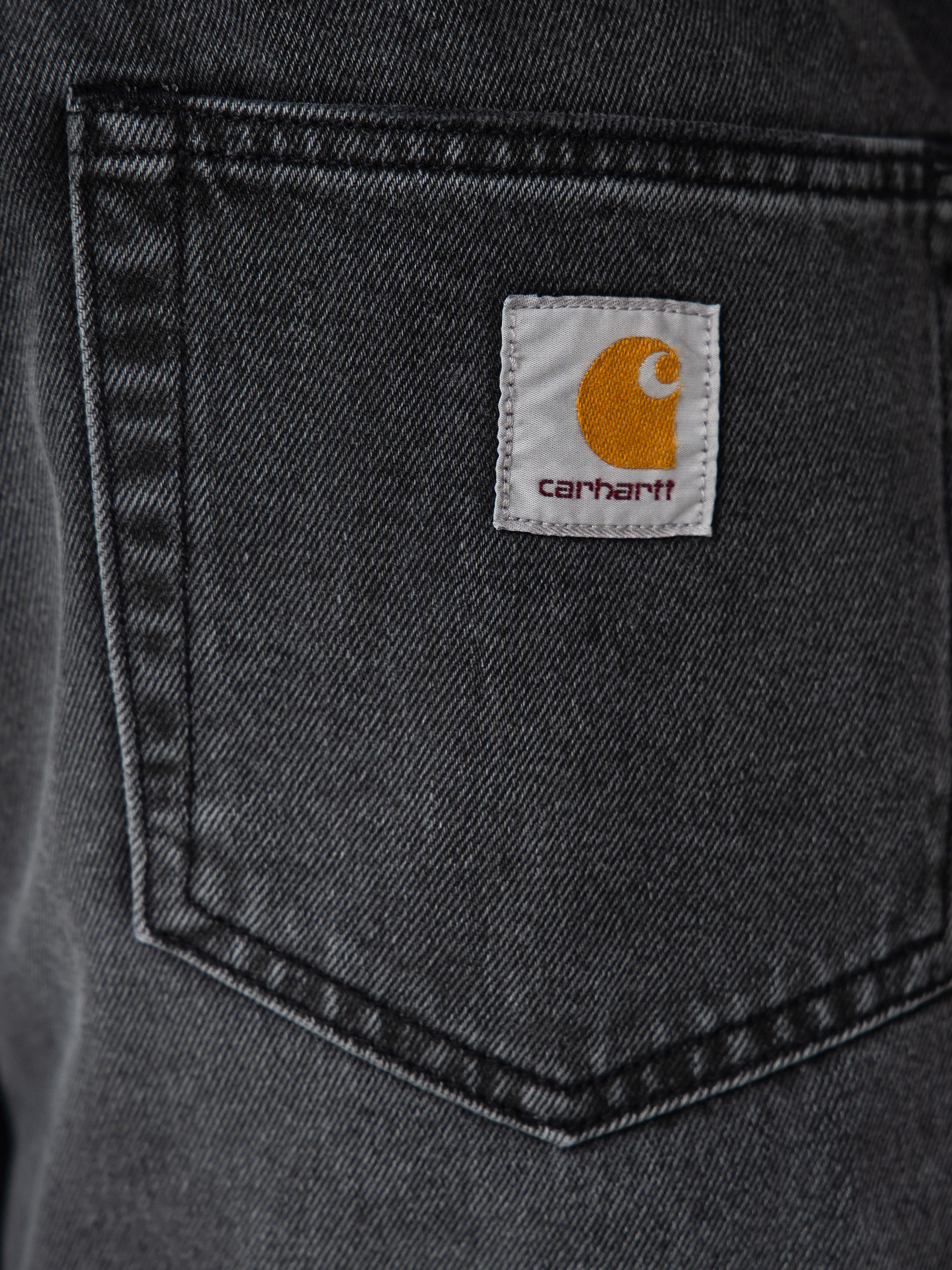 Kraťasy Carhartt WIP Landon (black worn bleached)