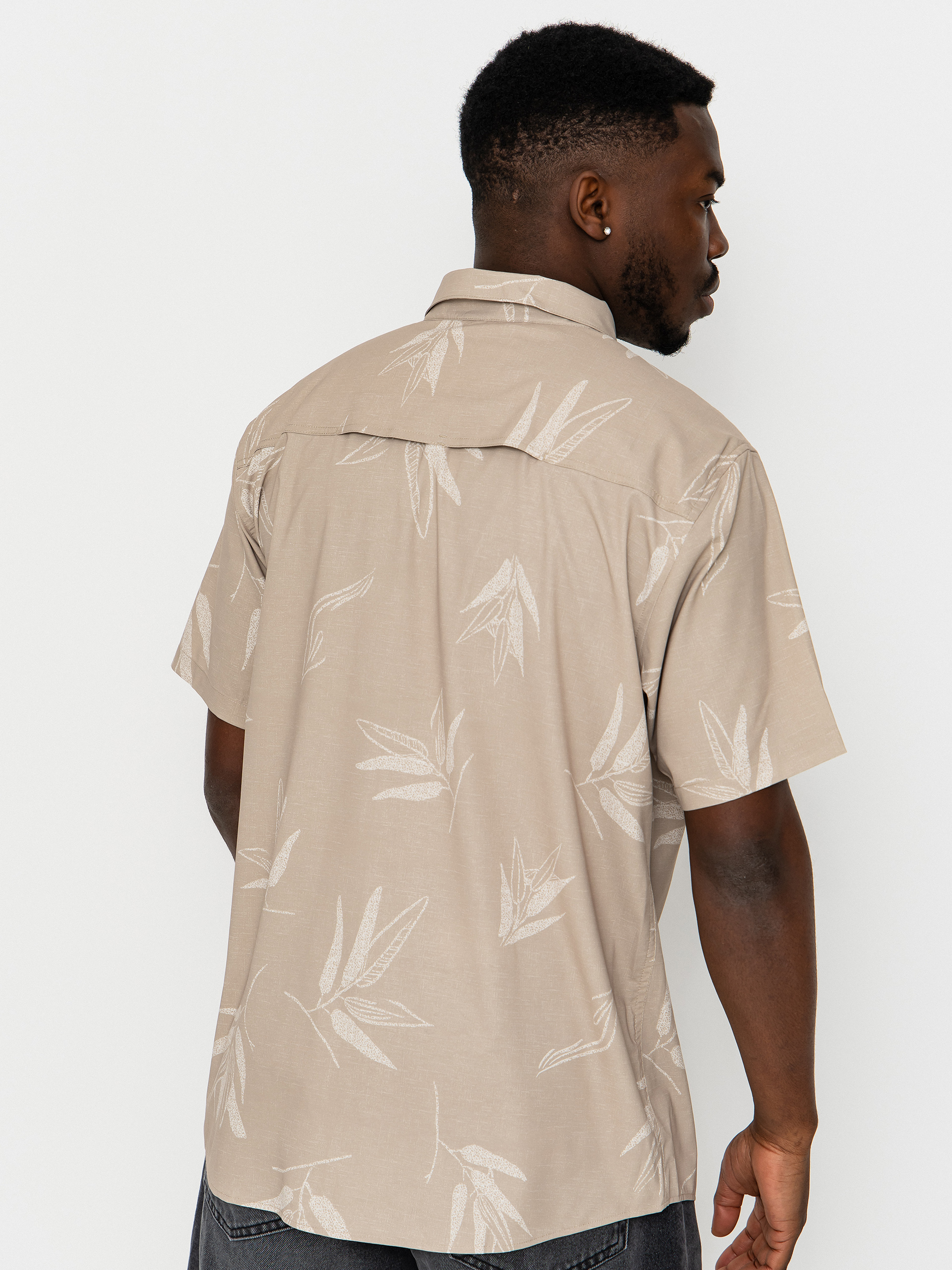 Košeľa Salty Crew Flagship Uv Button Up (dark khaki)