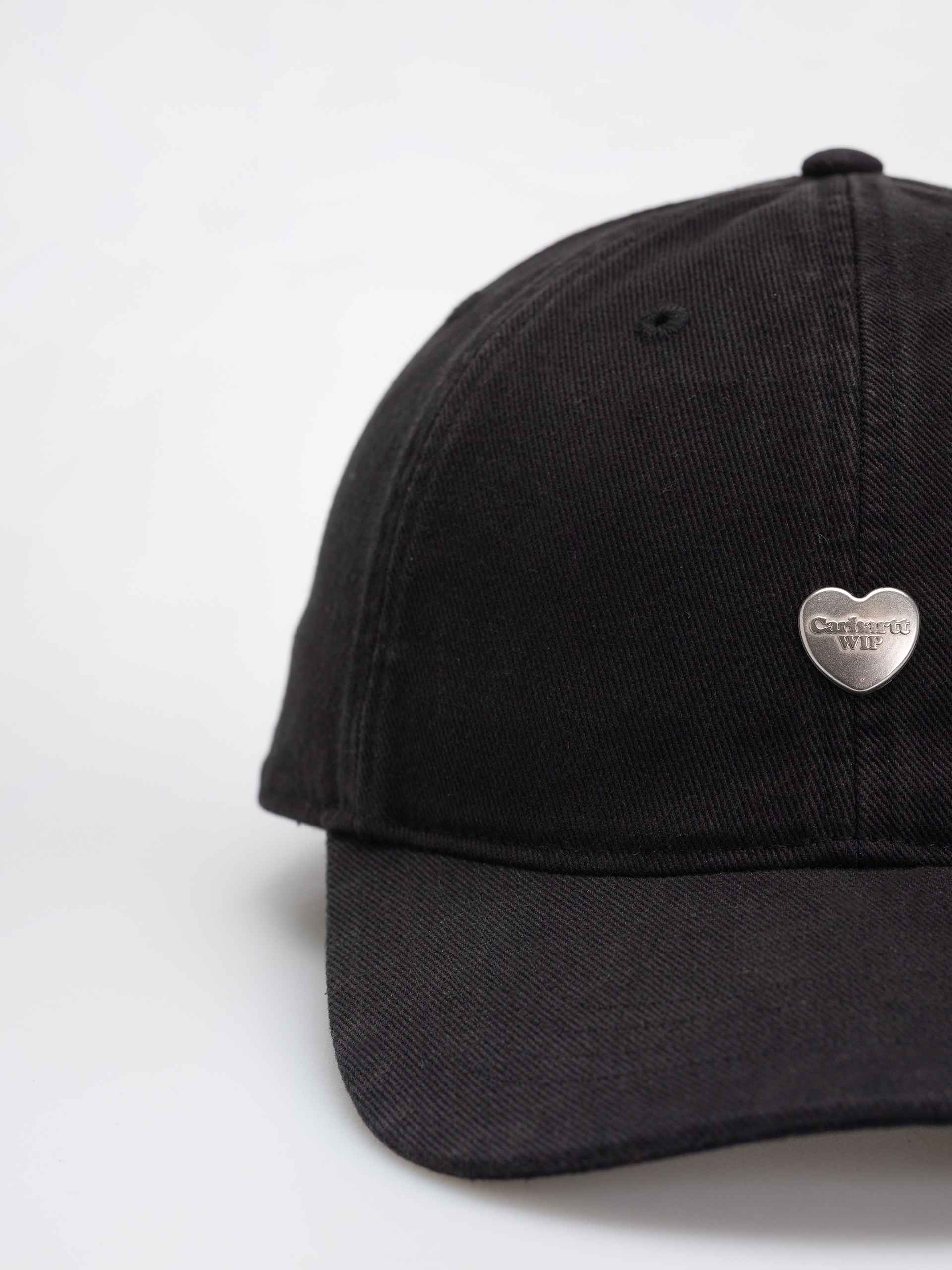 Šiltovka Carhartt WIP Heart Metal (black/silver)