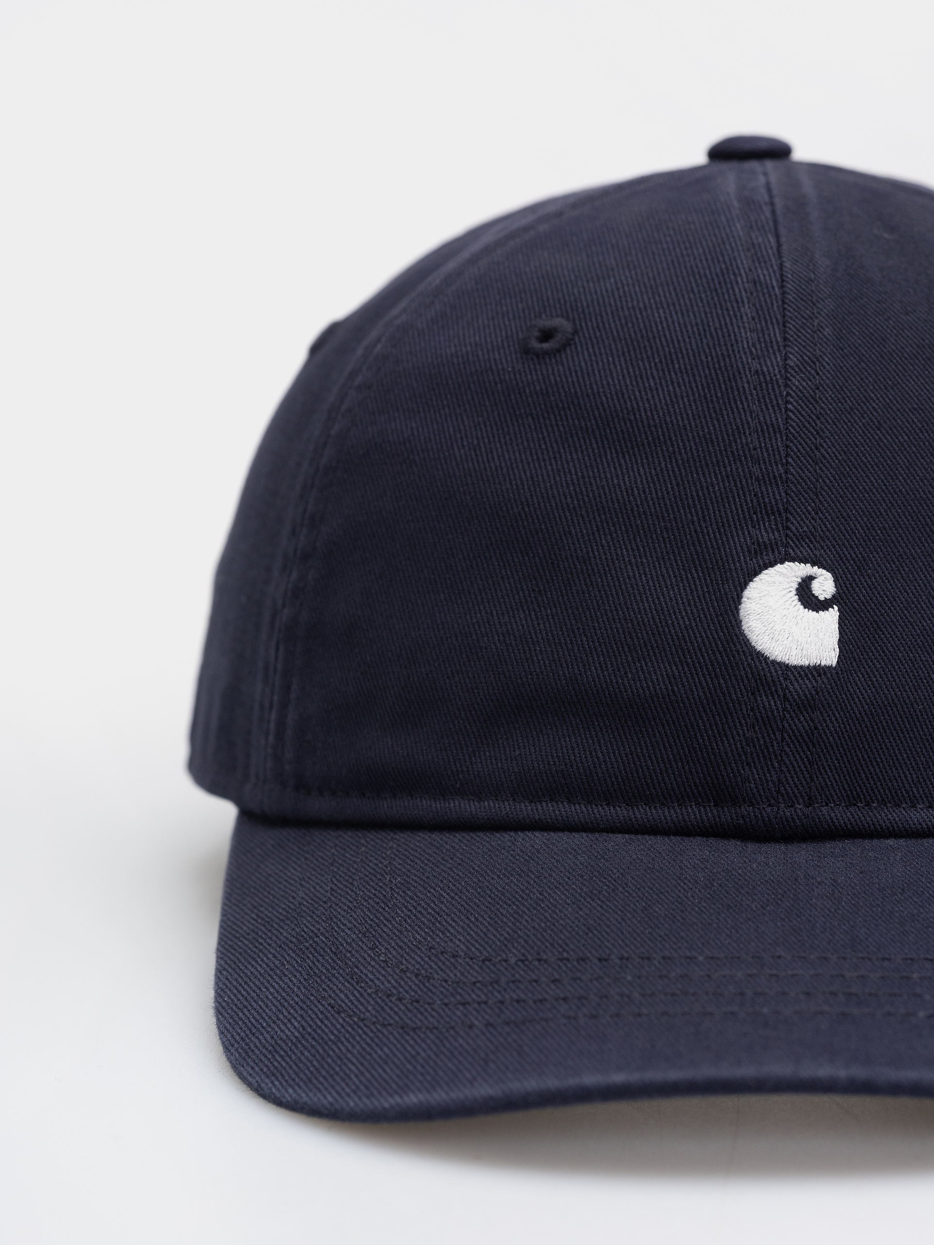 Šiltovka Carhartt WIP Madison Logo (dark navy/white)
