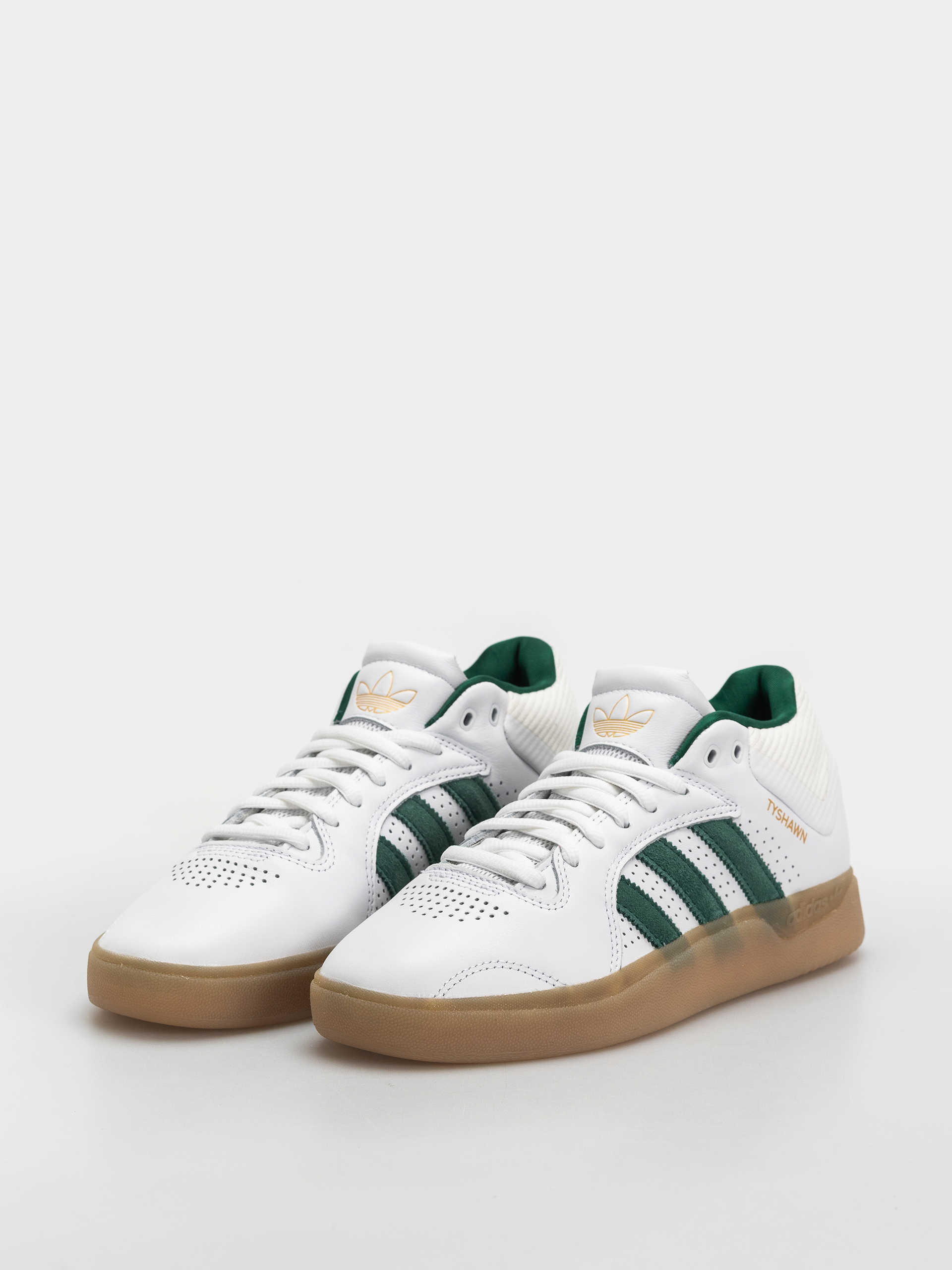 Topánky adidas Tyshawn (ftwwht/cgreen/gum4)