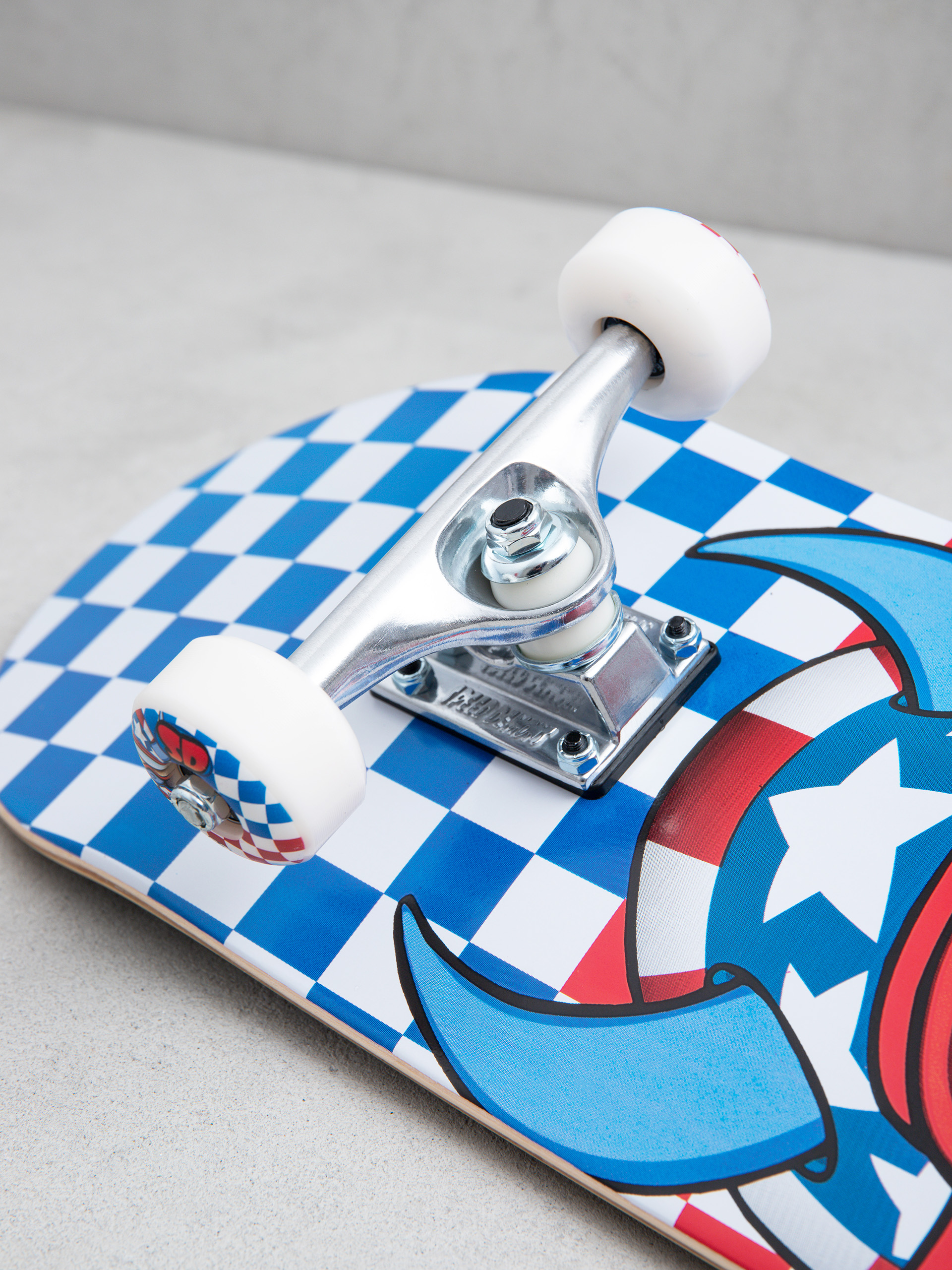 Skateboard Speed Demons Stars (red/wht/blue checks)