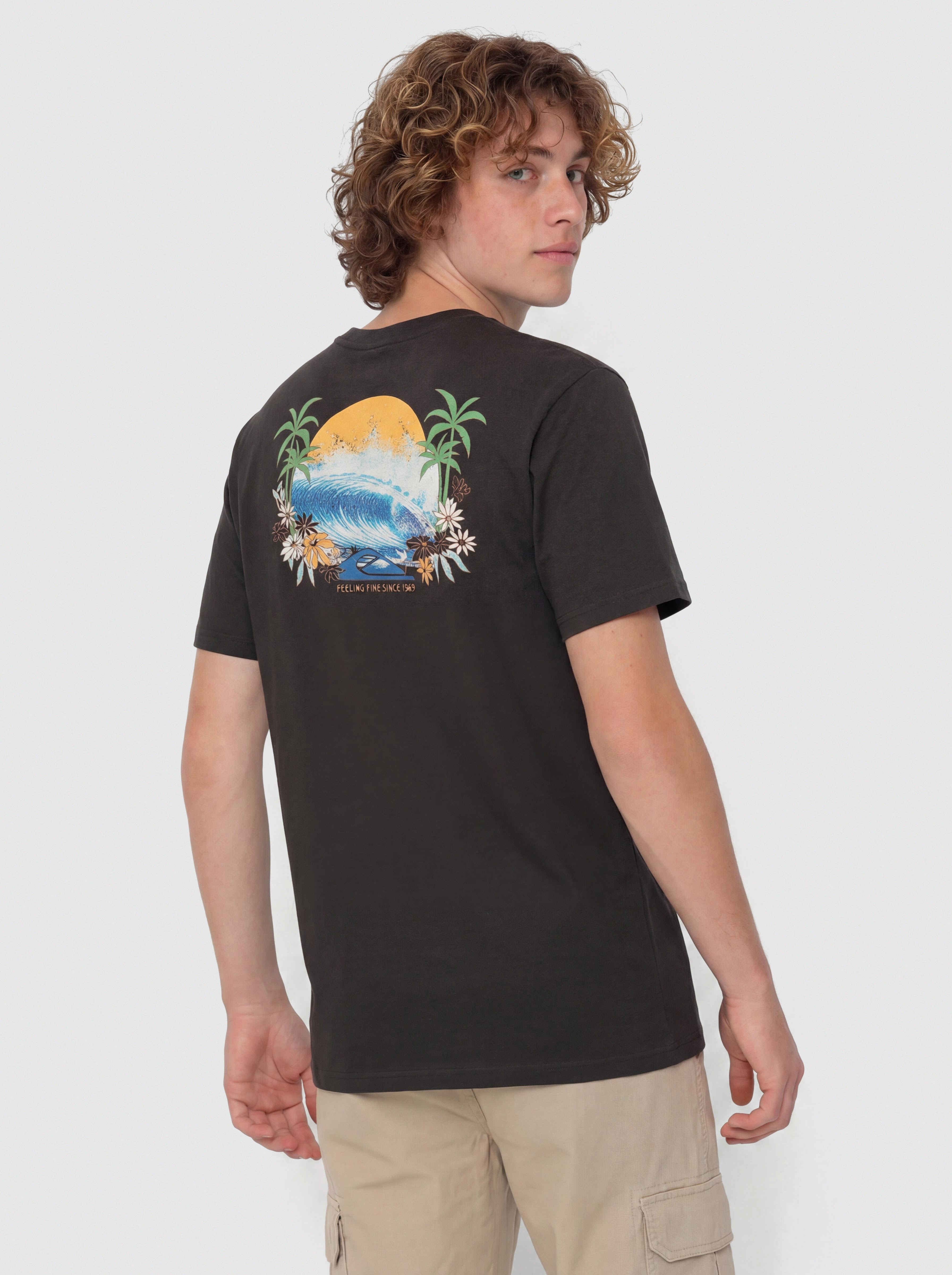 Tričko Quiksilver Ev Barrel Paradise