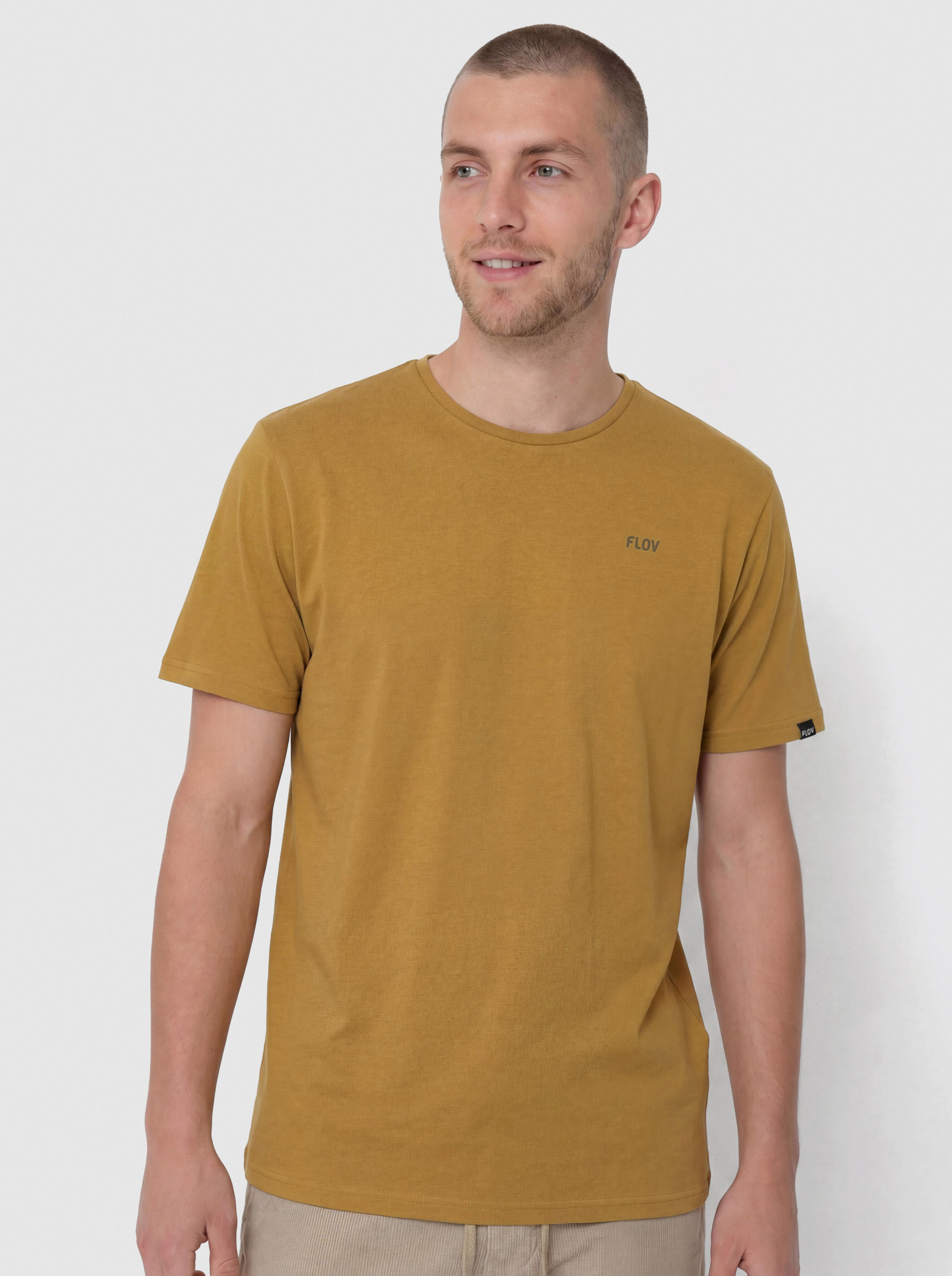 Tričko FLOV Morro (light brown/dark grey)