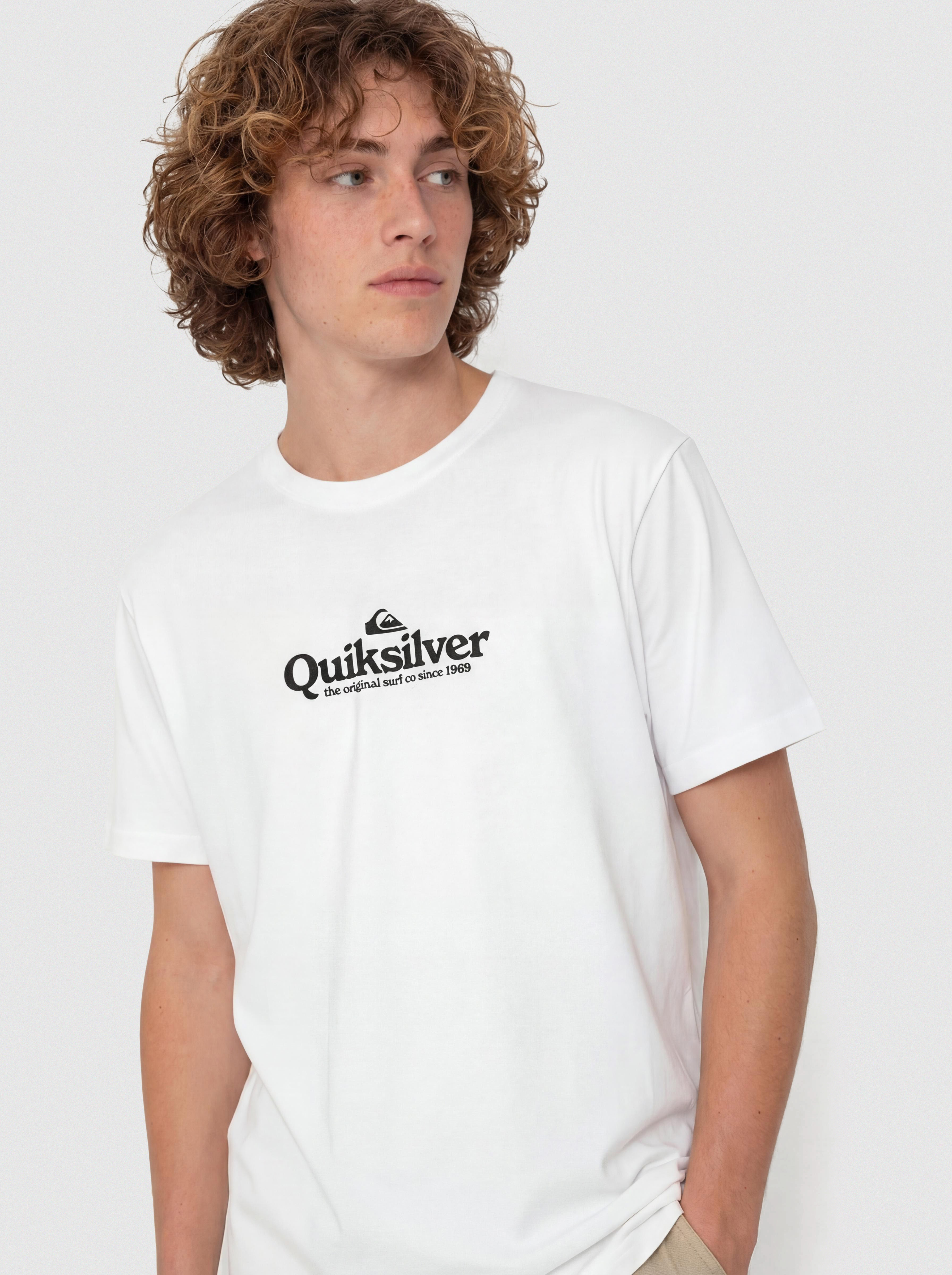 Tričko Quiksilver Fineline (white)
