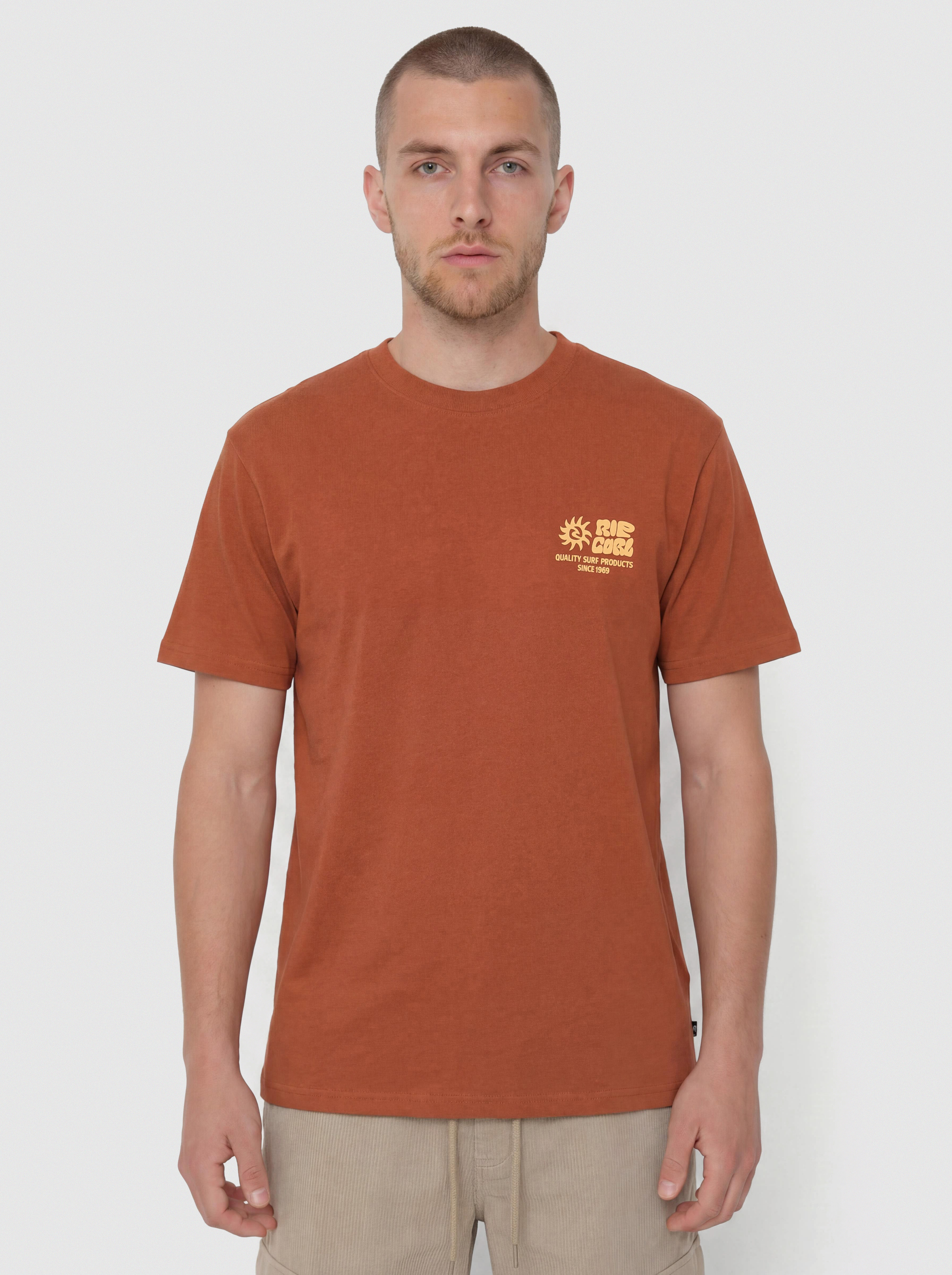 Tričko Rip Curl Pacific Rinse Glass Off (baked clay)