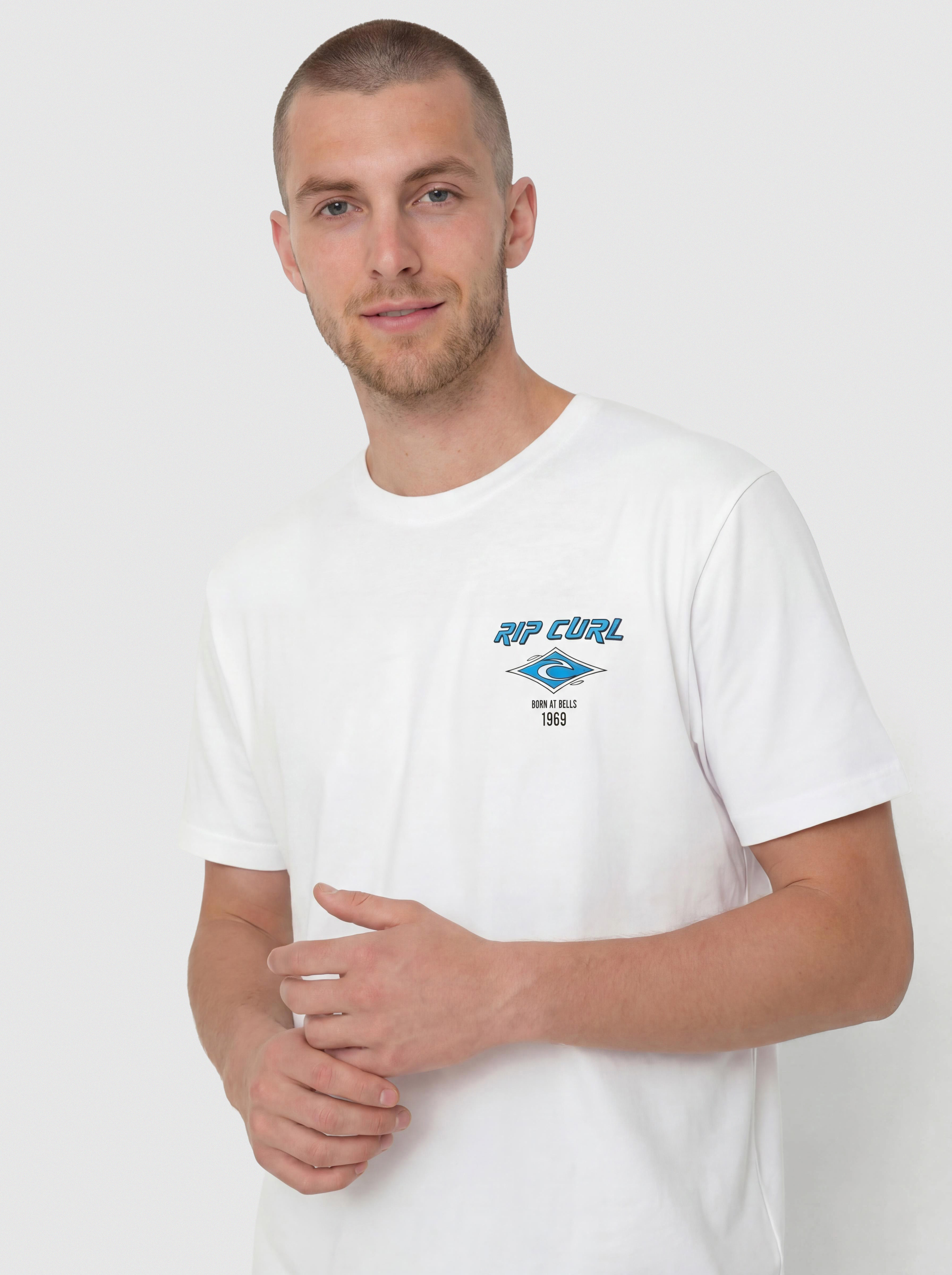 Tričko Rip Curl Fade Out Icon (white)