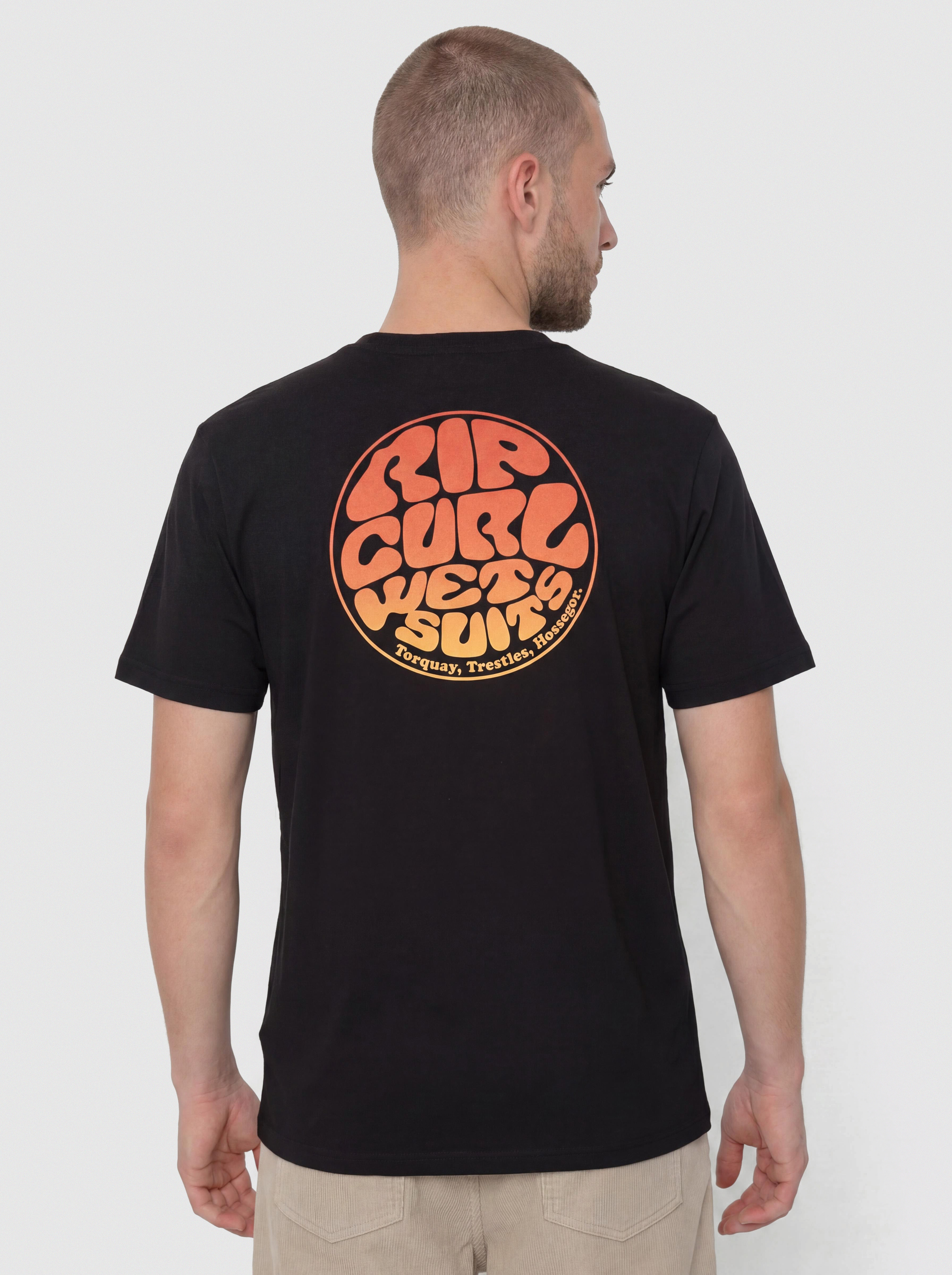 Tričko Rip Curl Wettie Passage Icon (black)