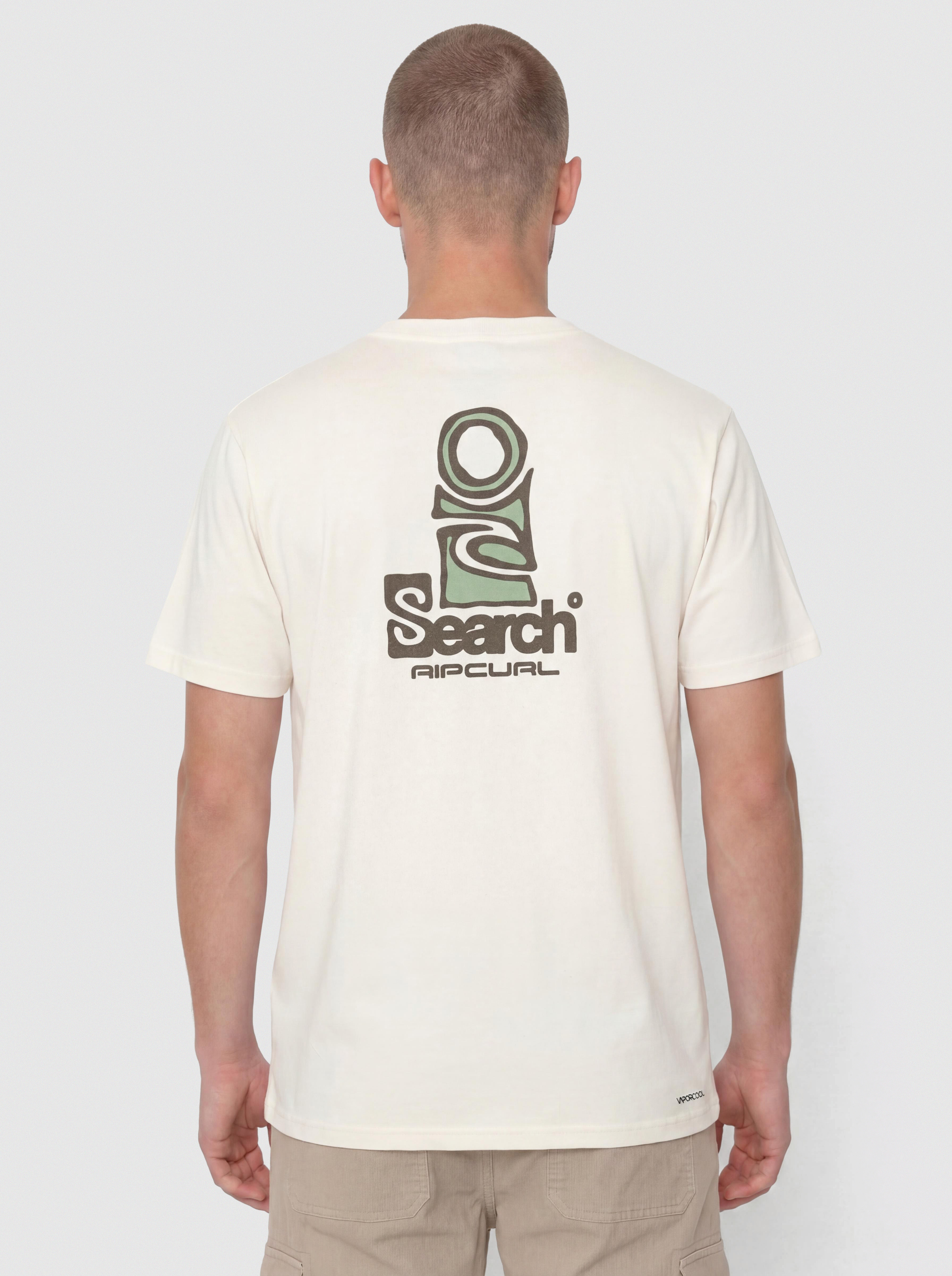 Tričko Rip Curl Vaporcool Search Stack (bone)