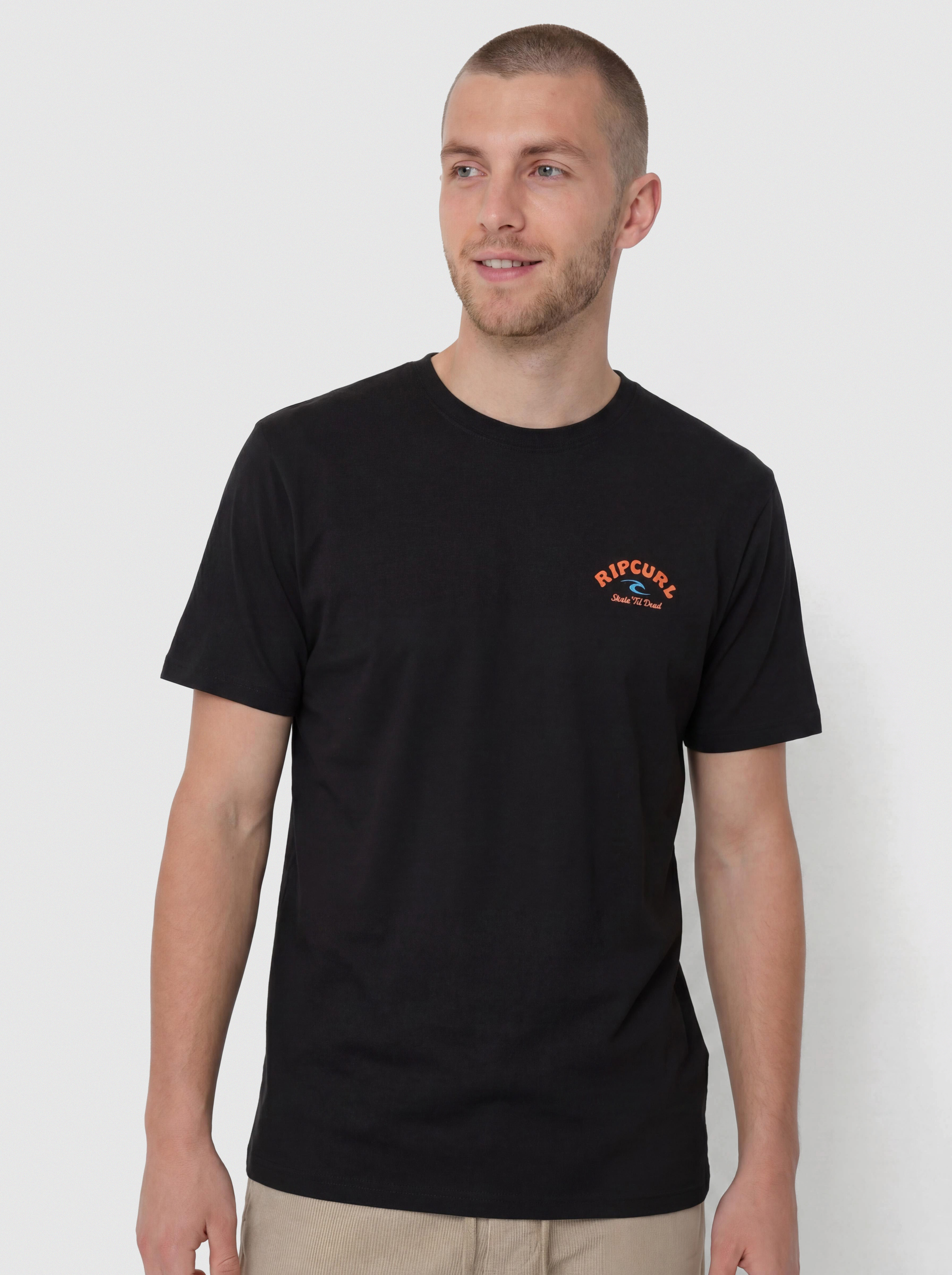 Tričko Rip Curl Shred Til (black)