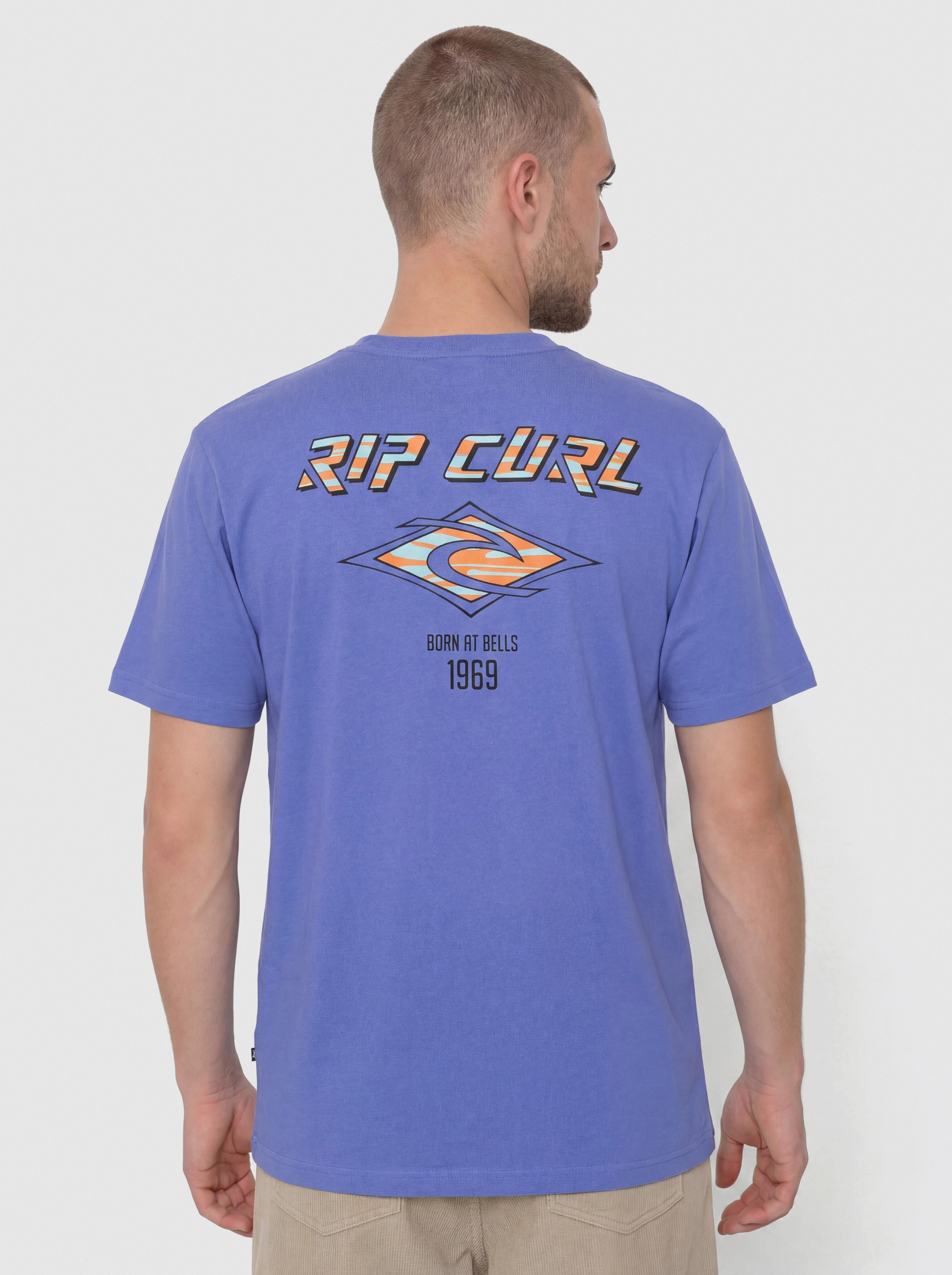 Tričko Rip Curl Fade Out Icon (blue haze)