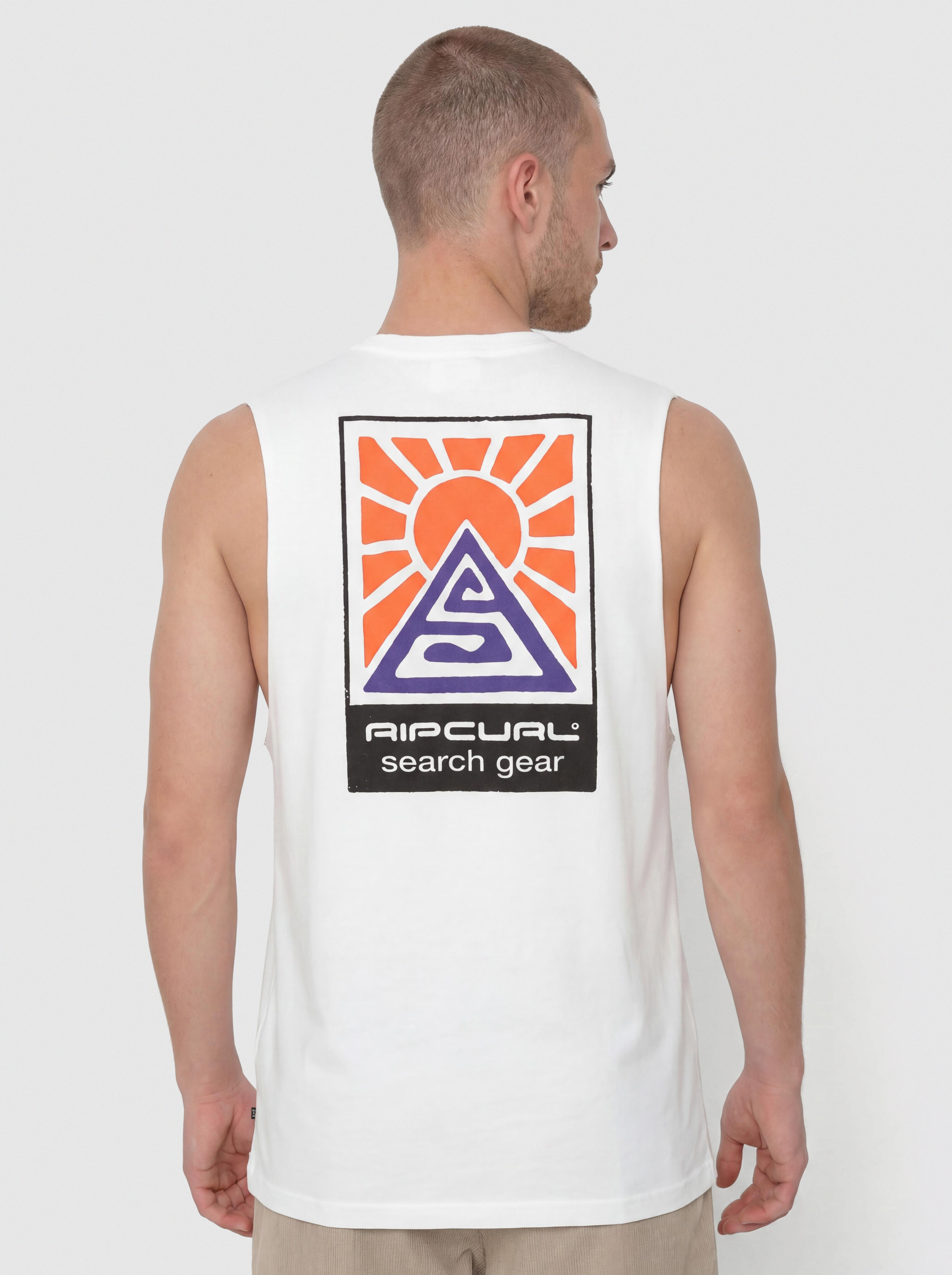Tričko Rip Curl Search Dawn Muscle (bone)