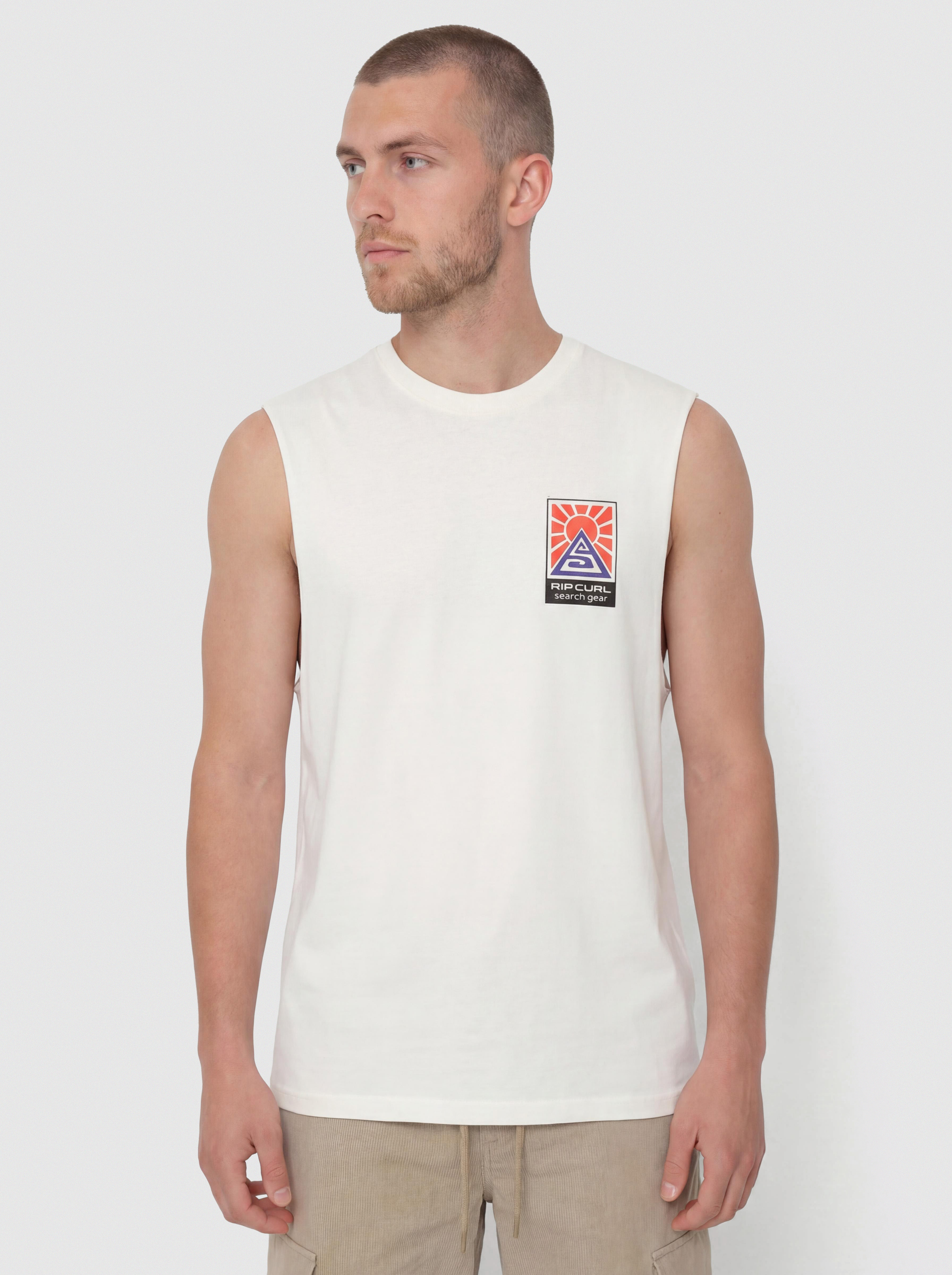 Tričko Rip Curl Search Dawn Muscle (bone)