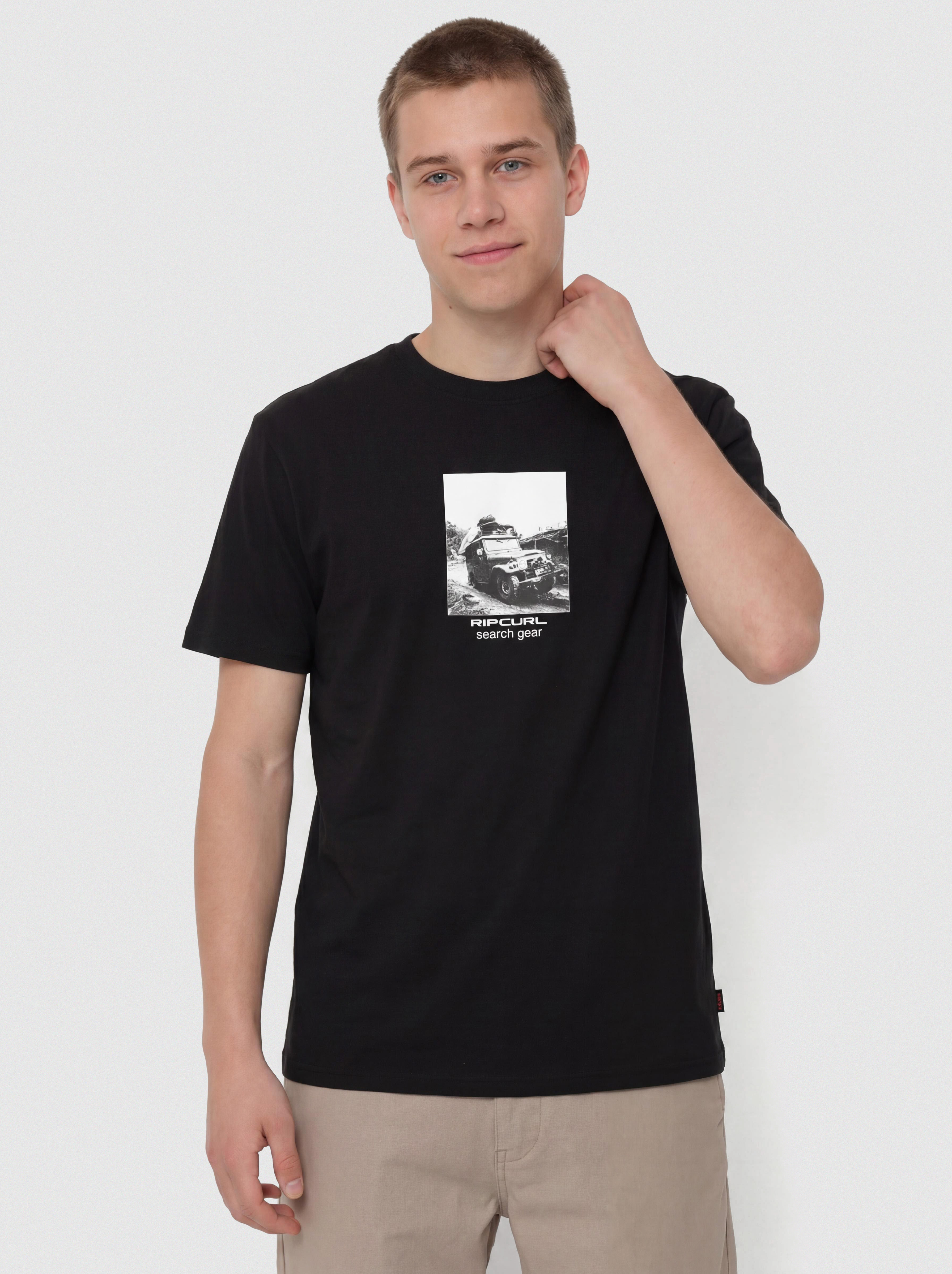 Tričko Rip Curl Search Rig (black)