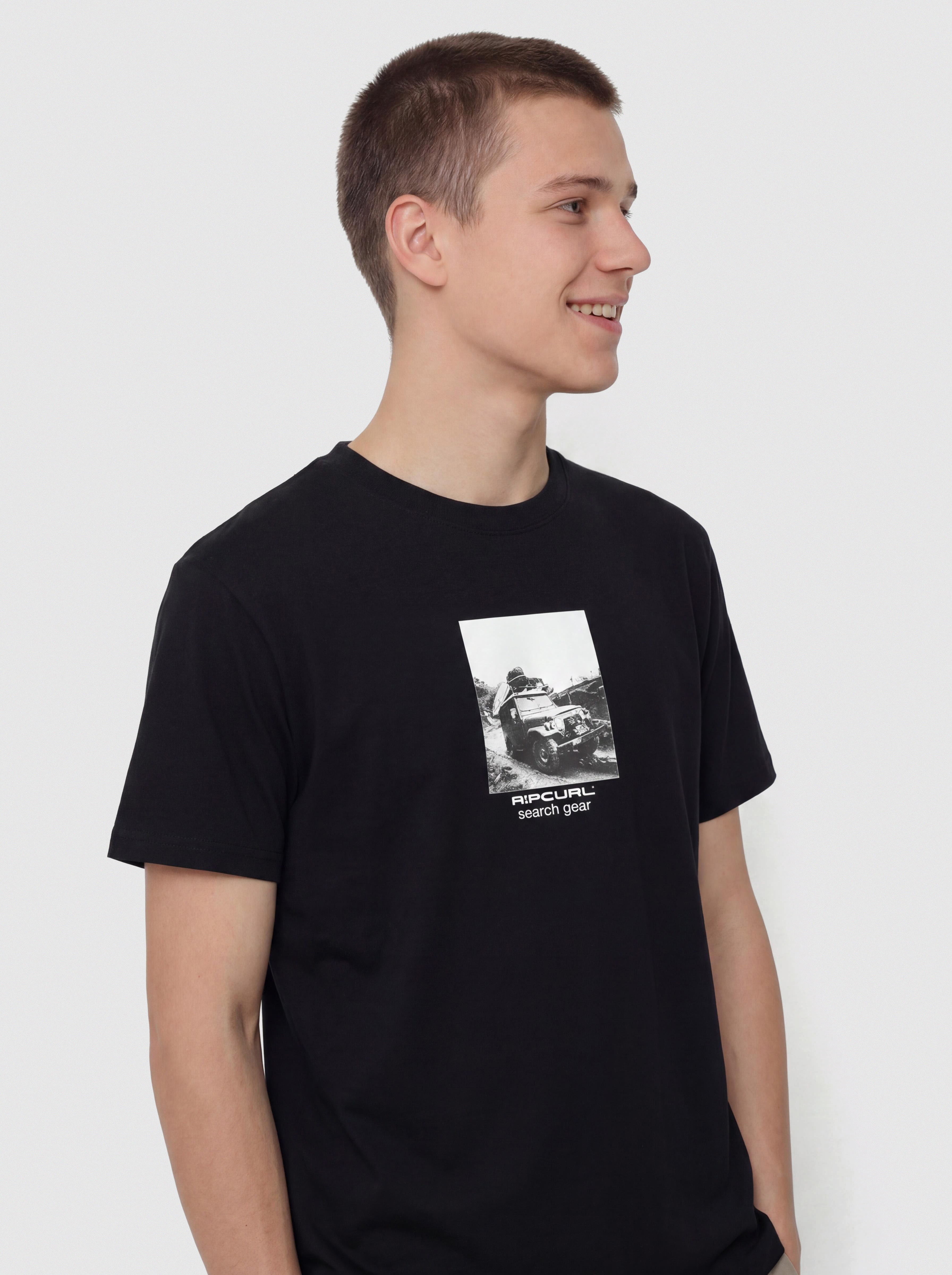Tričko Rip Curl Search Rig (black)