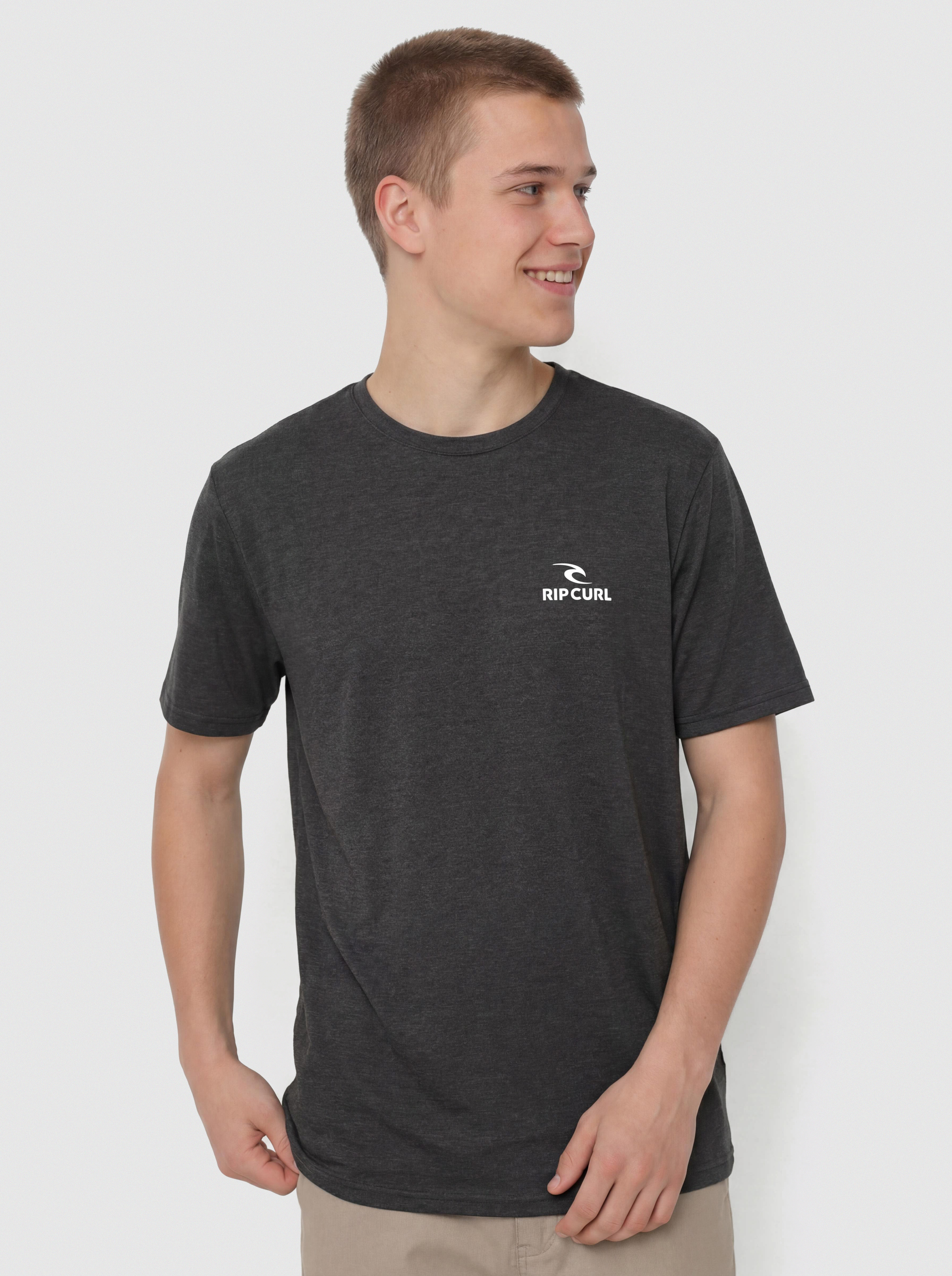 Tričko Rip Curl Stack Upf (black marle)