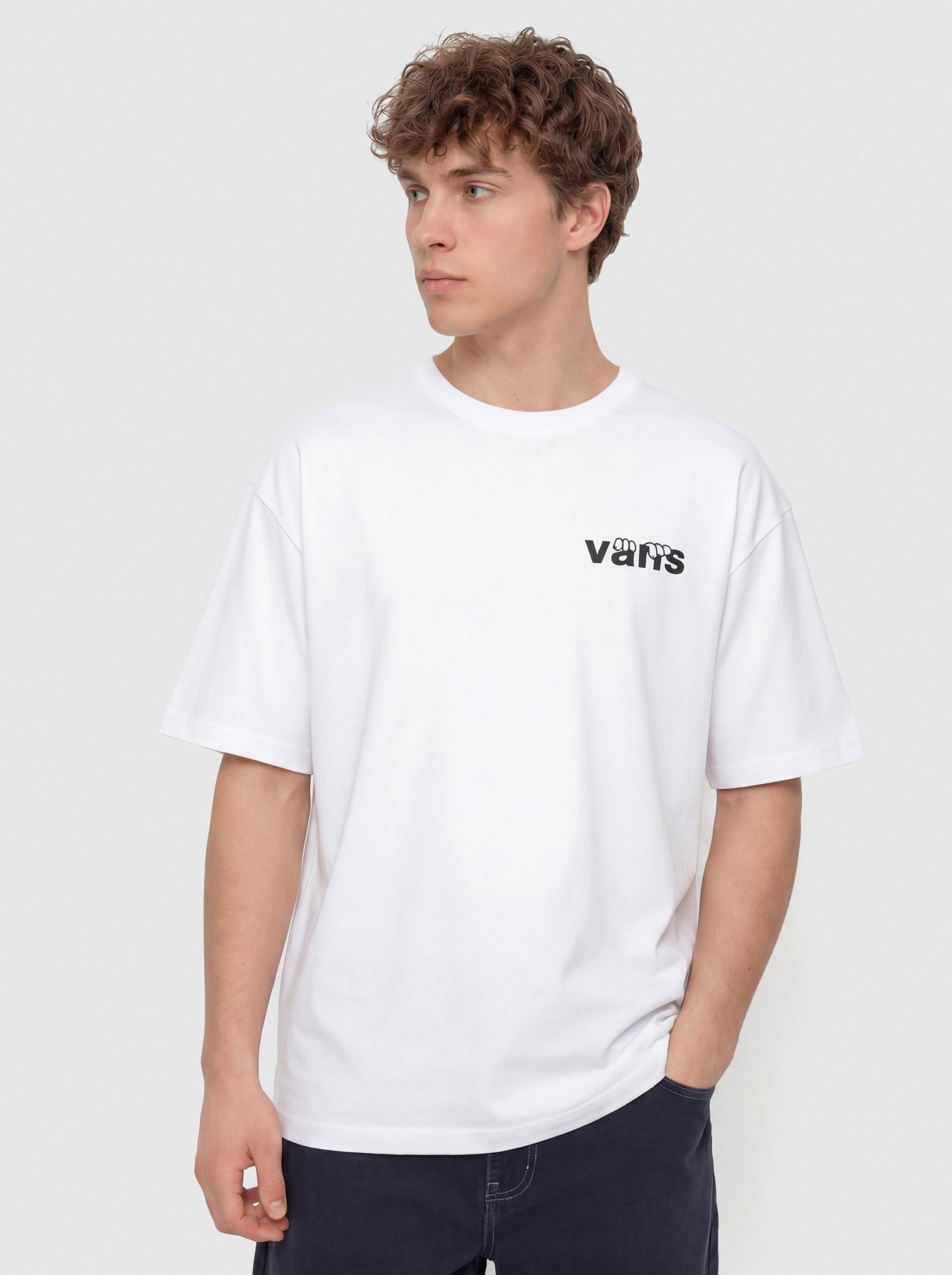 Tričko Vans Keyhole Classic (white)
