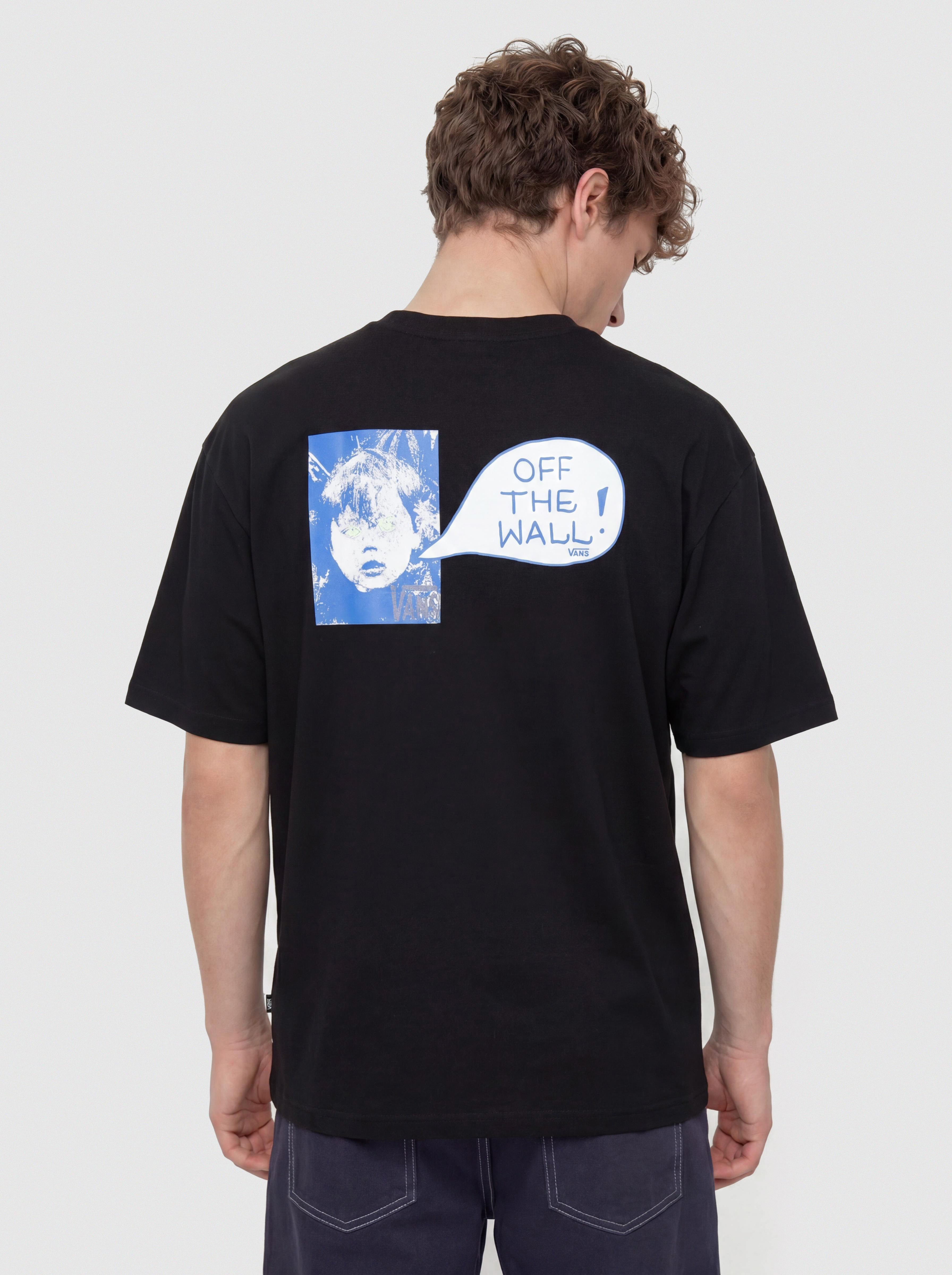 Tričko Vans Side Talk (black)