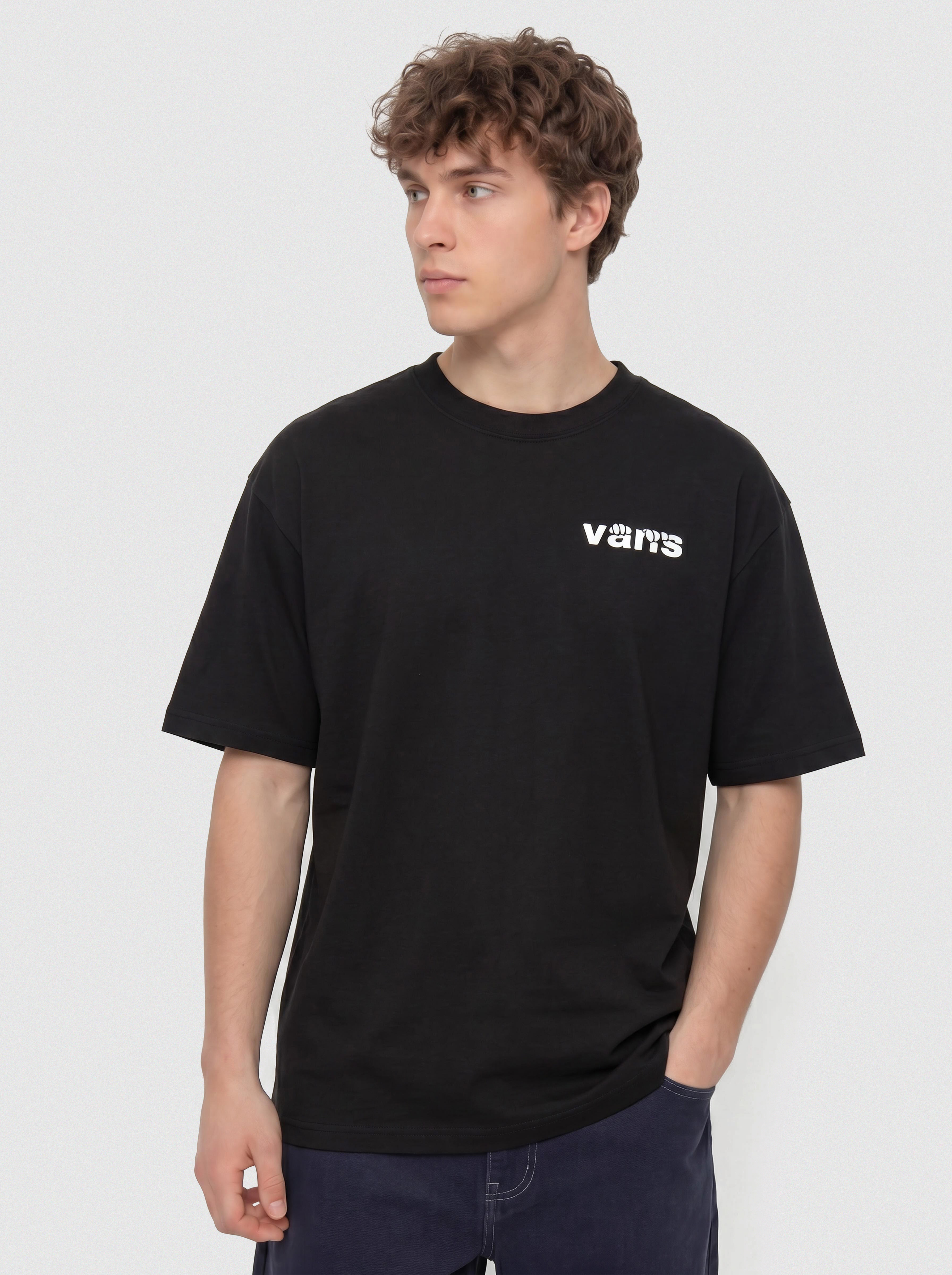 Tričko Vans Keyhole Classic (black)
