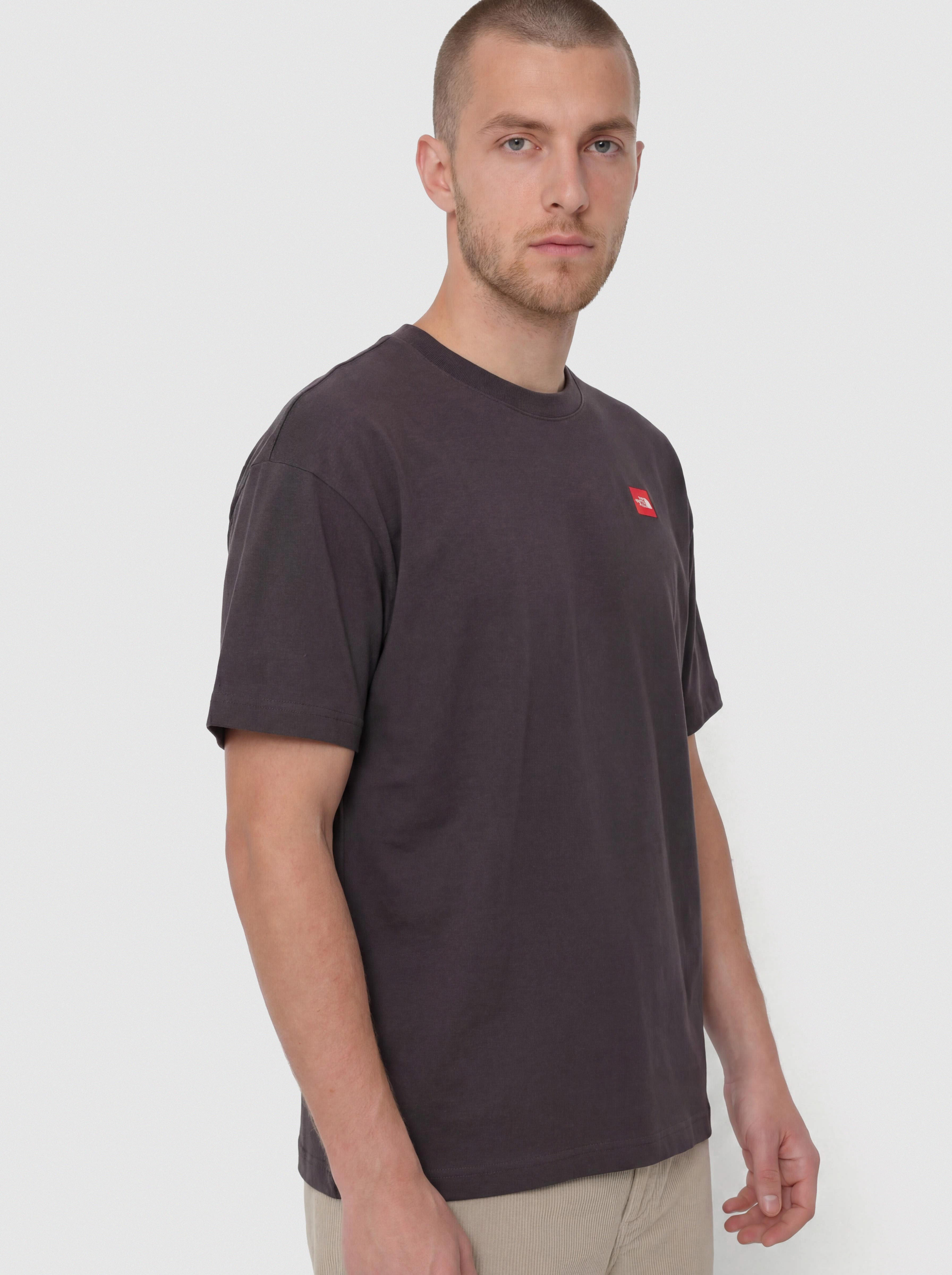 Tričko The North Face Tnf Red Box (obsidian)
