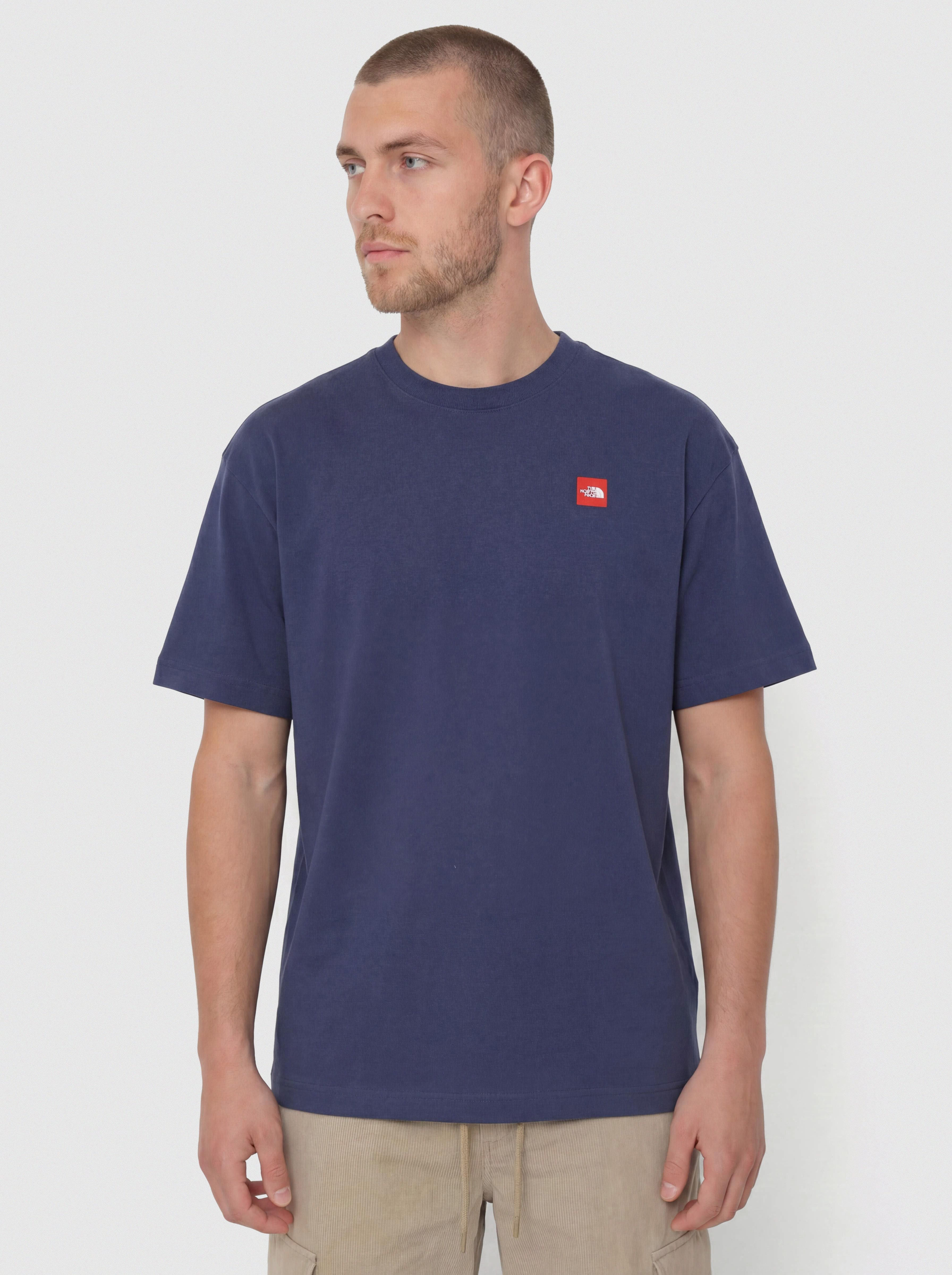 Tričko The North Face Tnf Red Box (lunar blue)