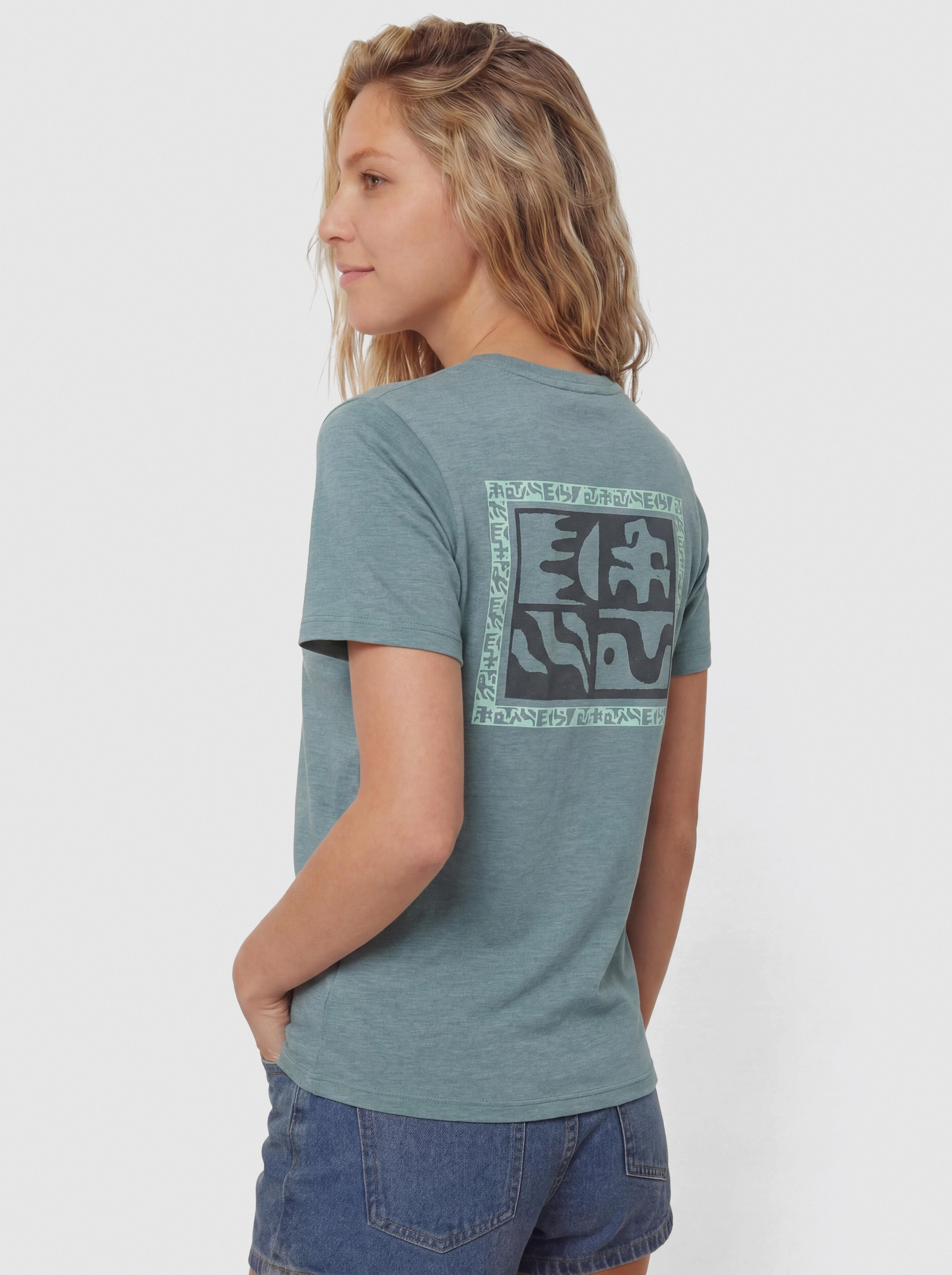 Triu010dko Patagonia Capilene Cool Mother Rays Wmn (blue sage/light blue sage)