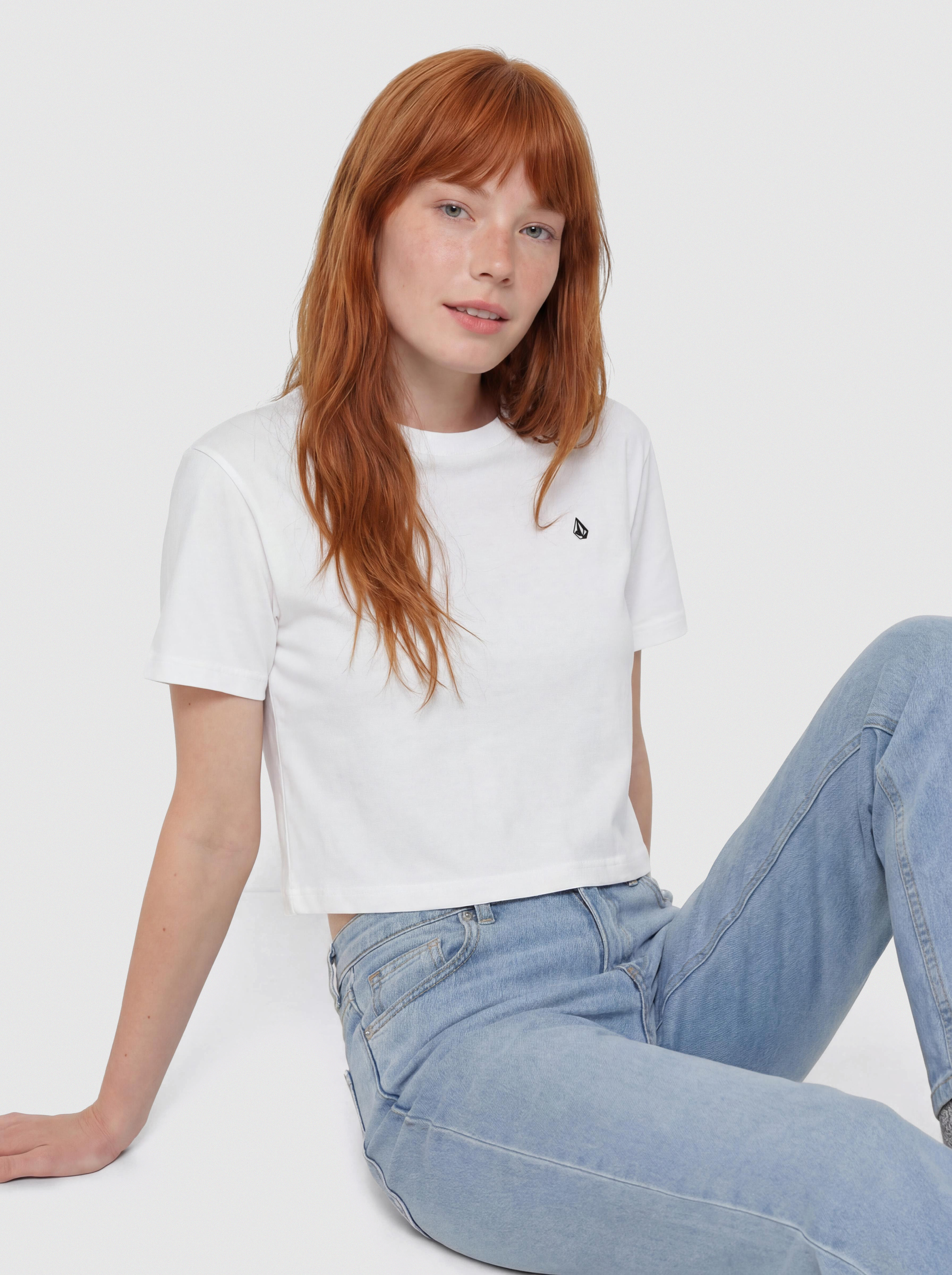 Tričko Volcom Stone Blanks Up Wmn (white)