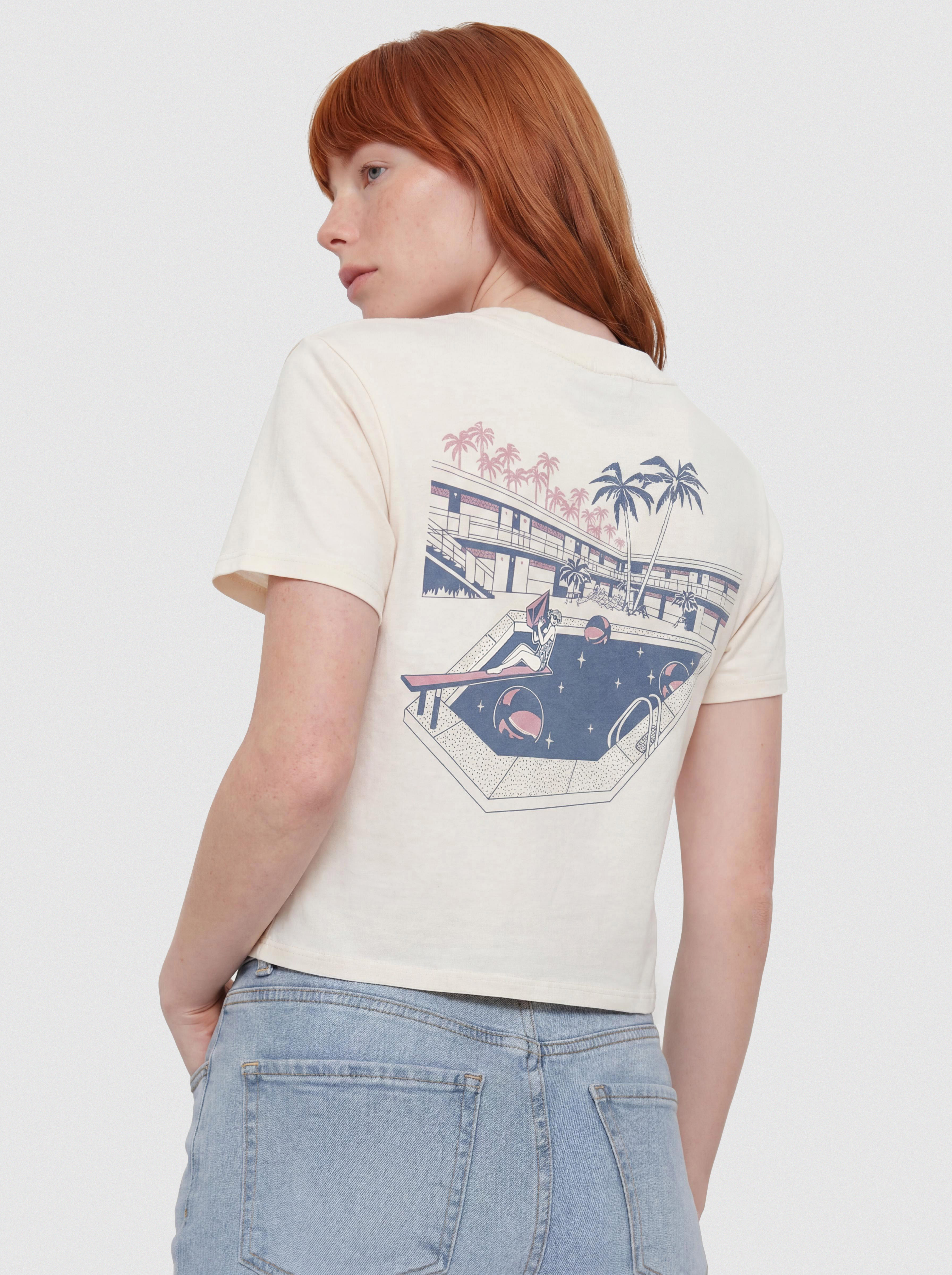 Triu010dko Volcom Pocket Dial Wmn (vintage white)
