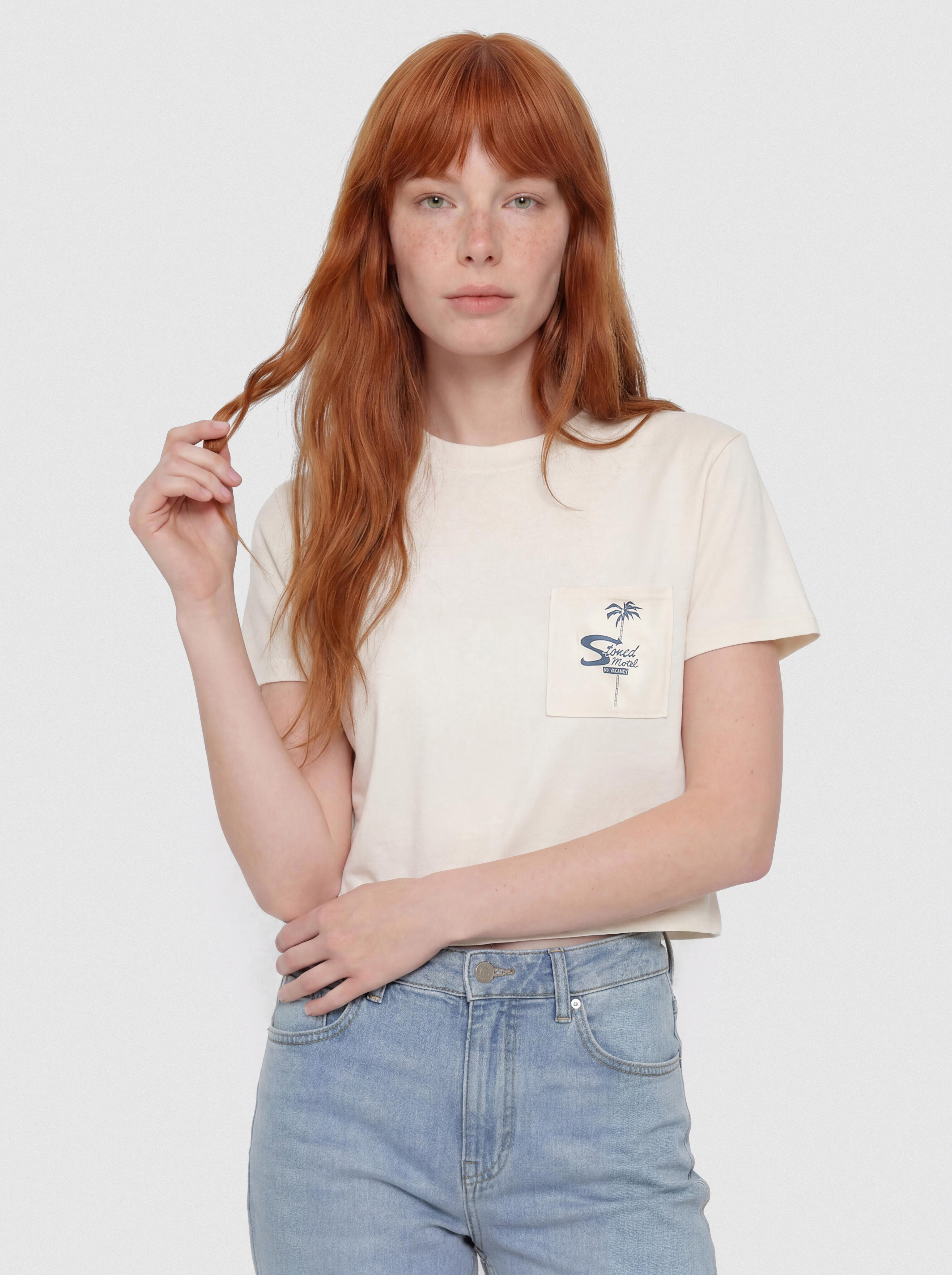 Tričko Volcom Pocket Dial Wmn (vintage white)