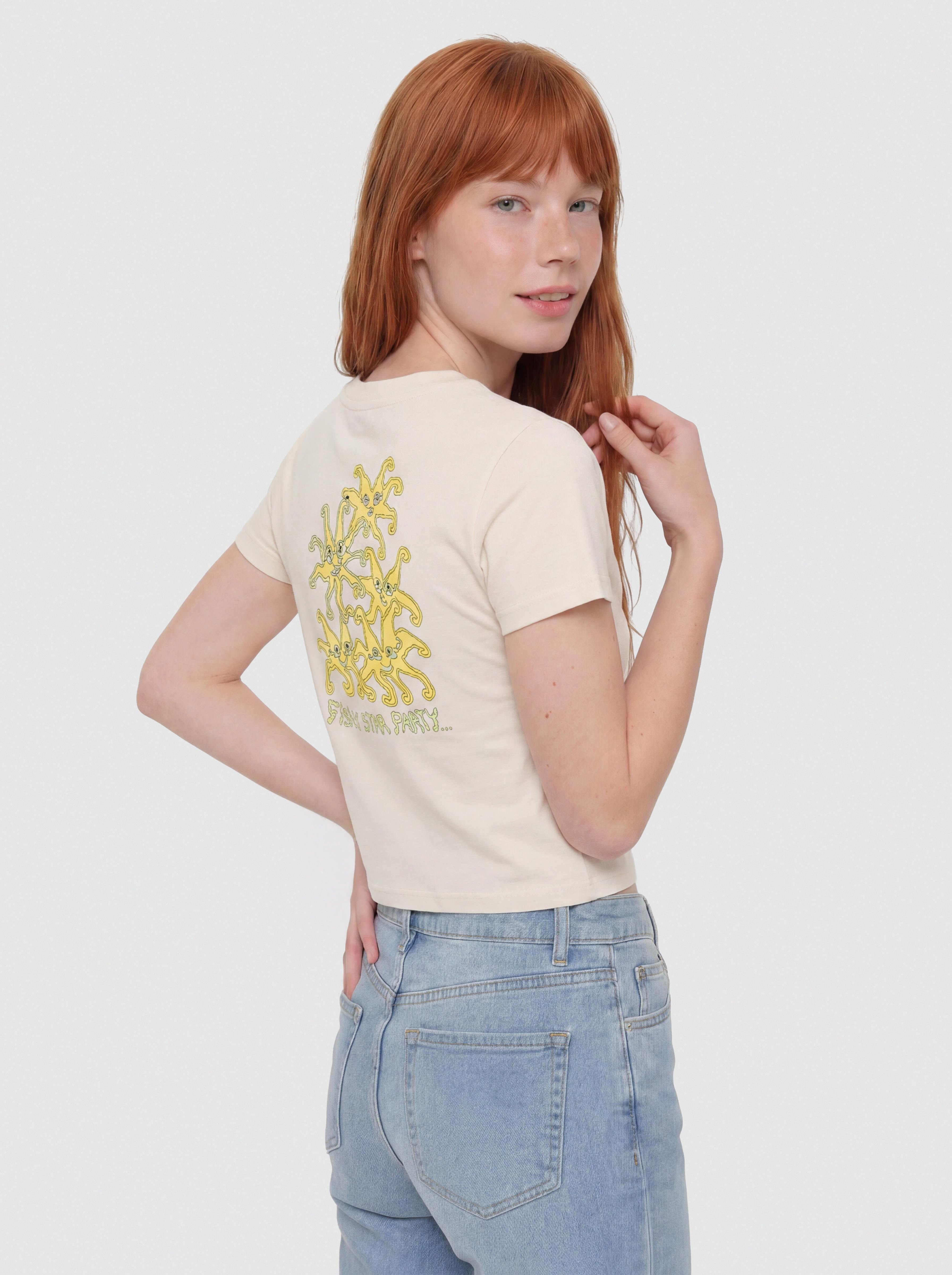 Tričko Volcom Moove On Wmn (vintage white)