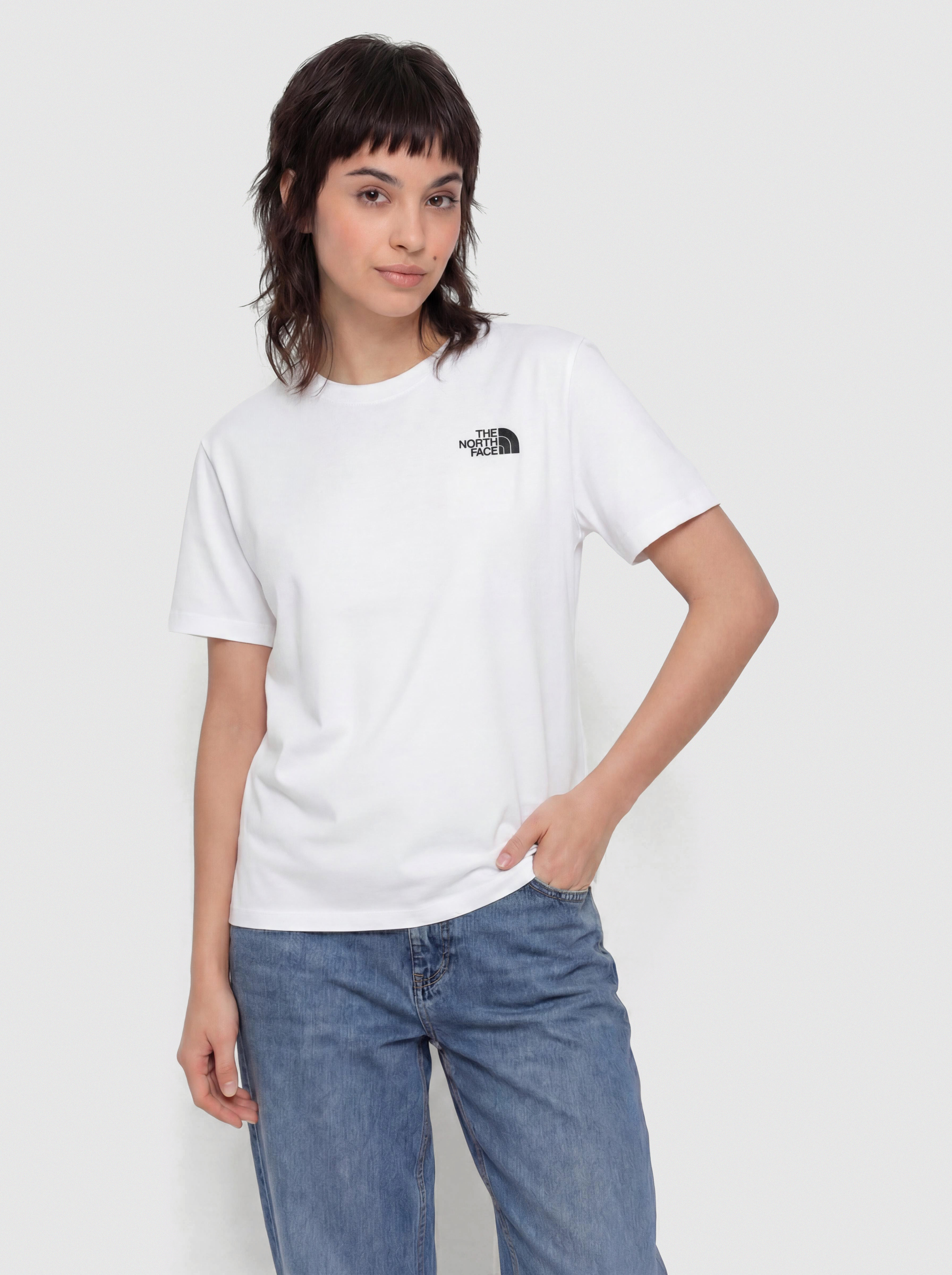 Tričko The North Face Essential Oversize Wmn (tnf white)