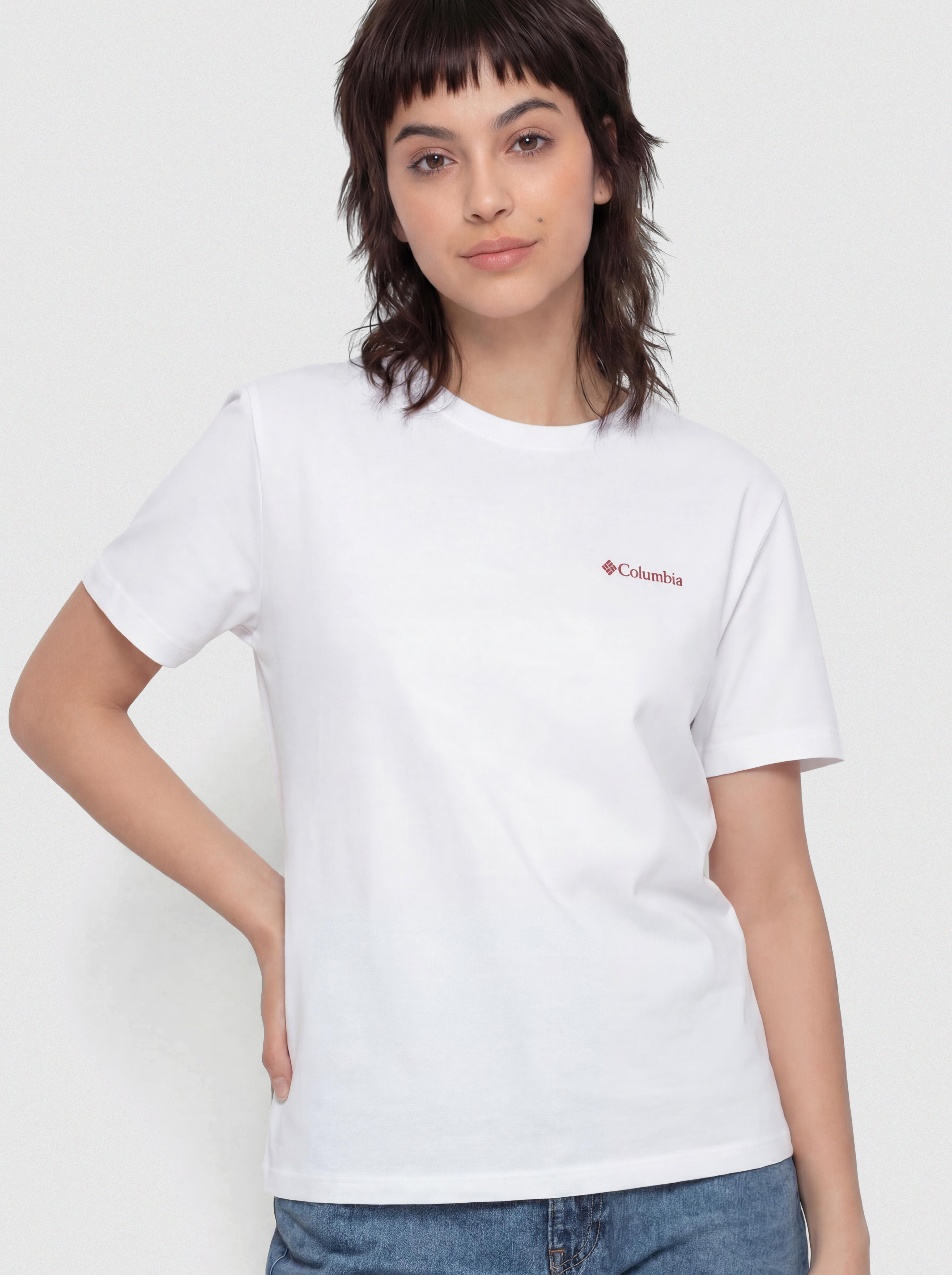Tričko Columbia Rolling Bend Graphic Oversized Wmn